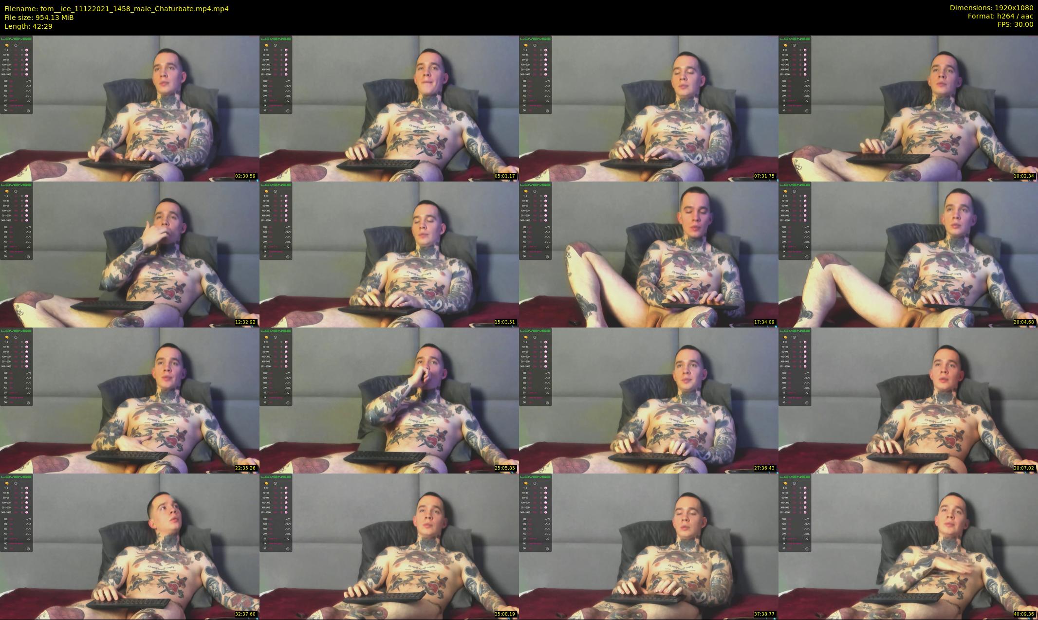 tom__ice — 43 minute Chaturbate male cam show recording, 1080p, Dec 11, 2021