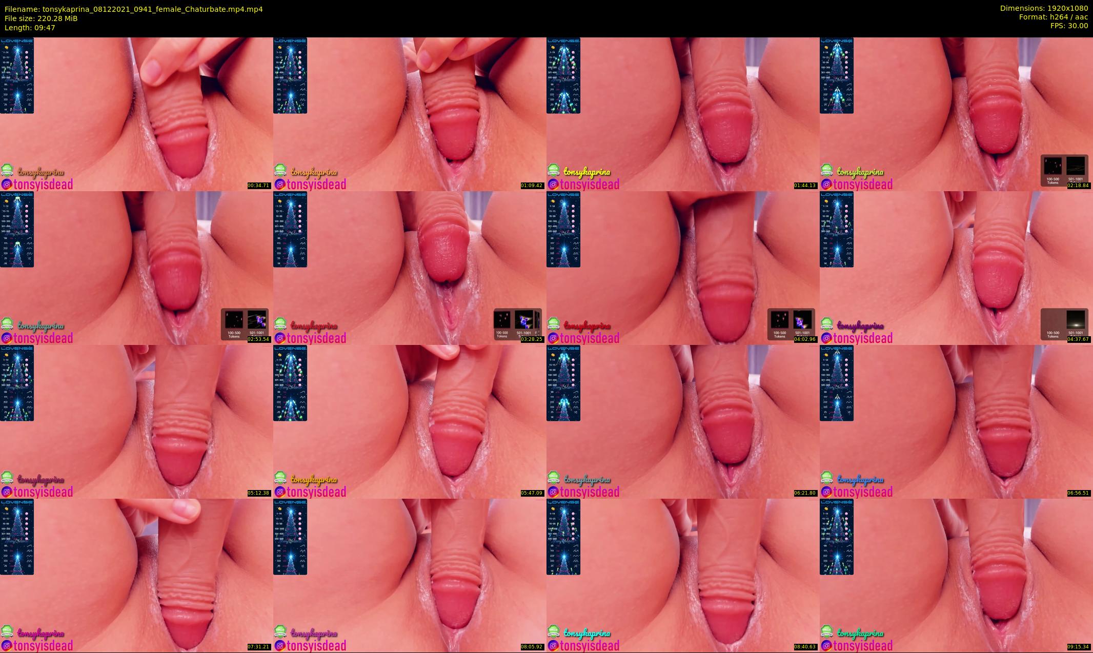 tonsykaprina — 10 minute Chaturbate couple cam show recording, 1080p, Dec 8, 2021