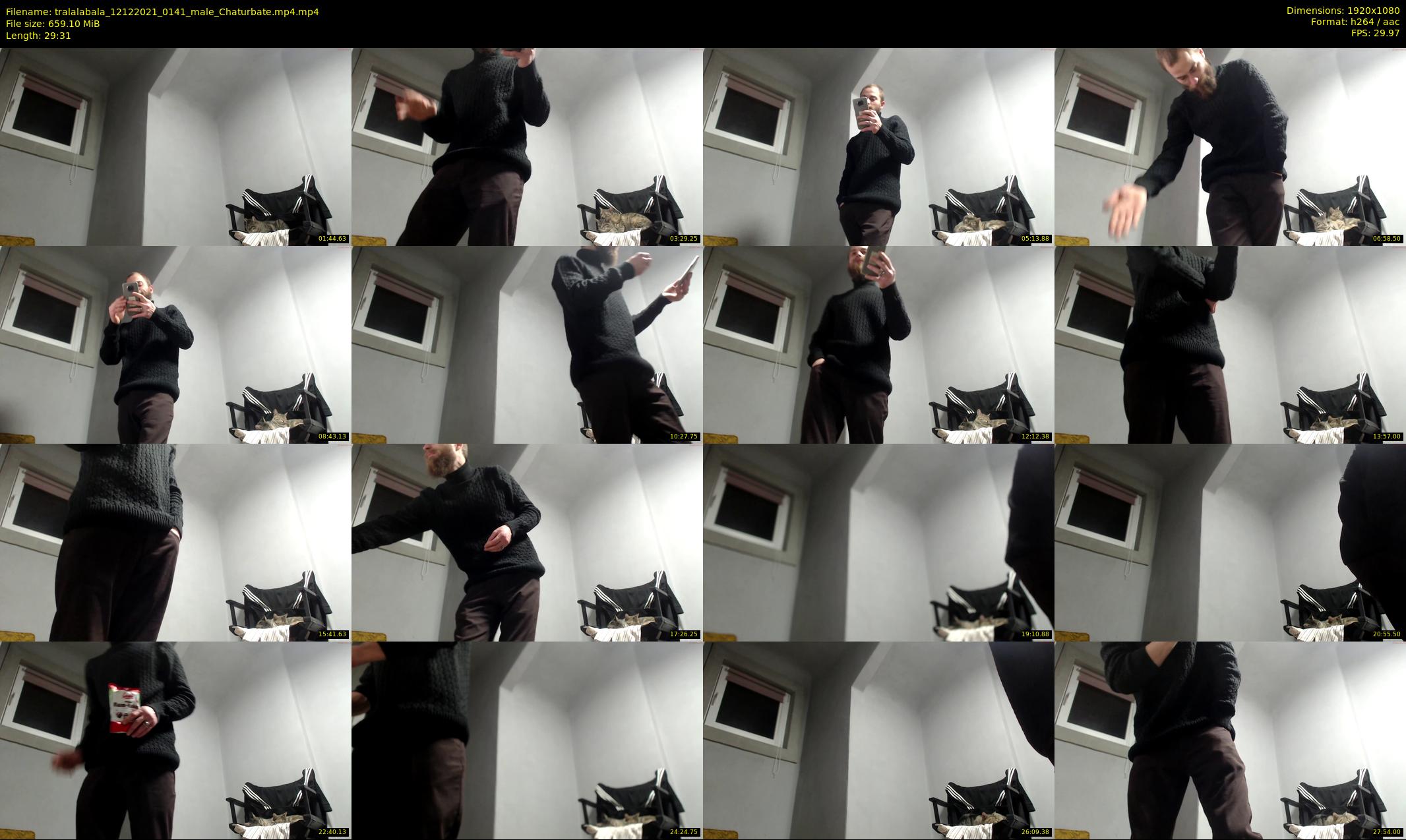tralalabala — 30 minute Chaturbate male cam show recording, 1080p, Dec 12, 2021