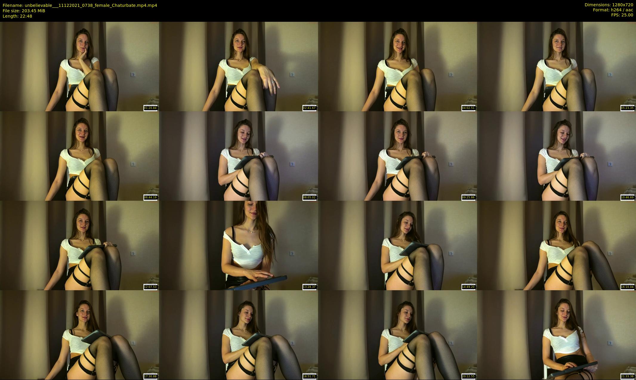 unbelievable__ — 23 minute Chaturbate female cam show recording, 720p, Dec 11, 2021