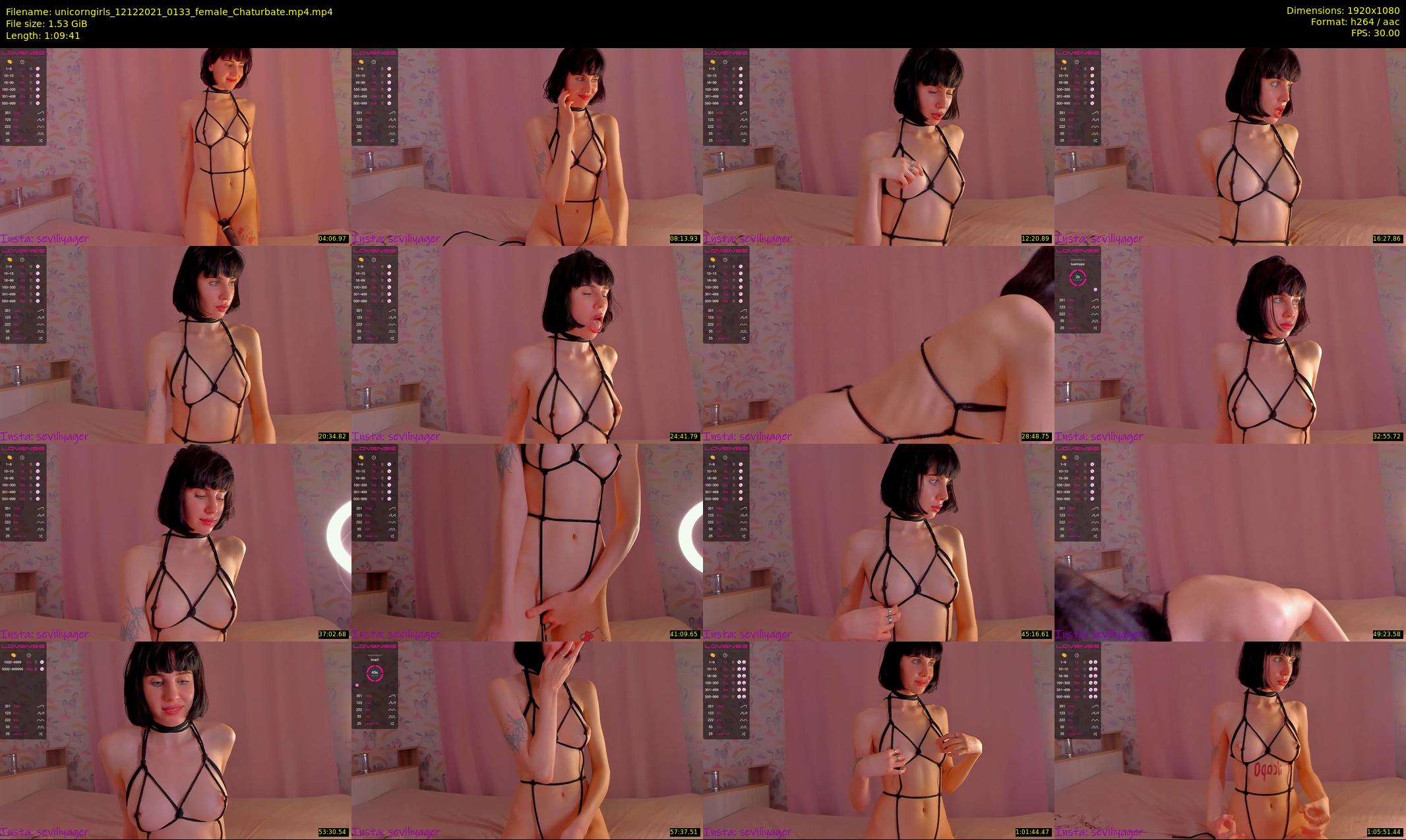 unicorngirls — 70 minute Chaturbate couple cam show recording, 1080p, Dec 12, 2021