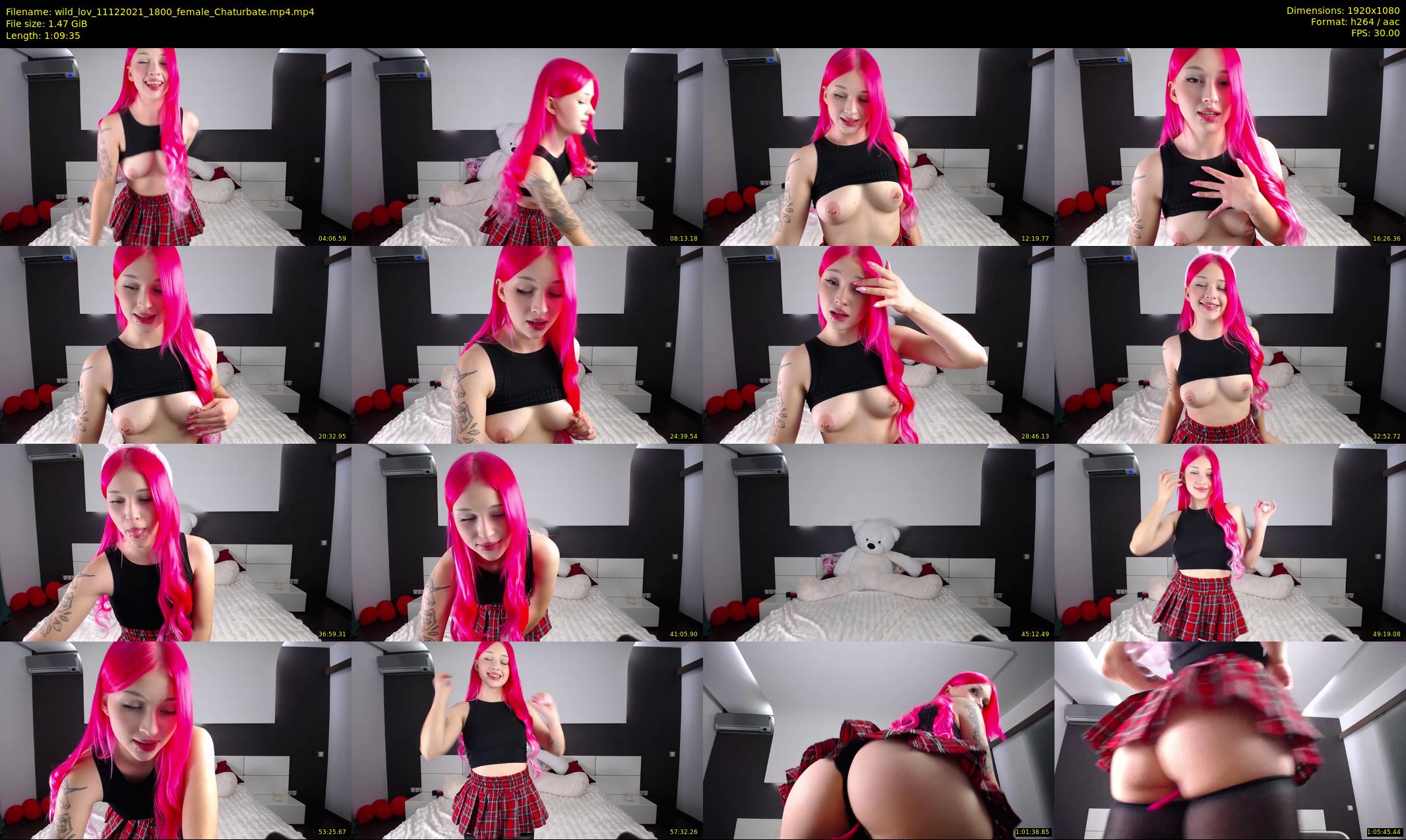 wild_lov — 70 minute Chaturbate female cam show recording, 1080p, Dec 11, 2021
