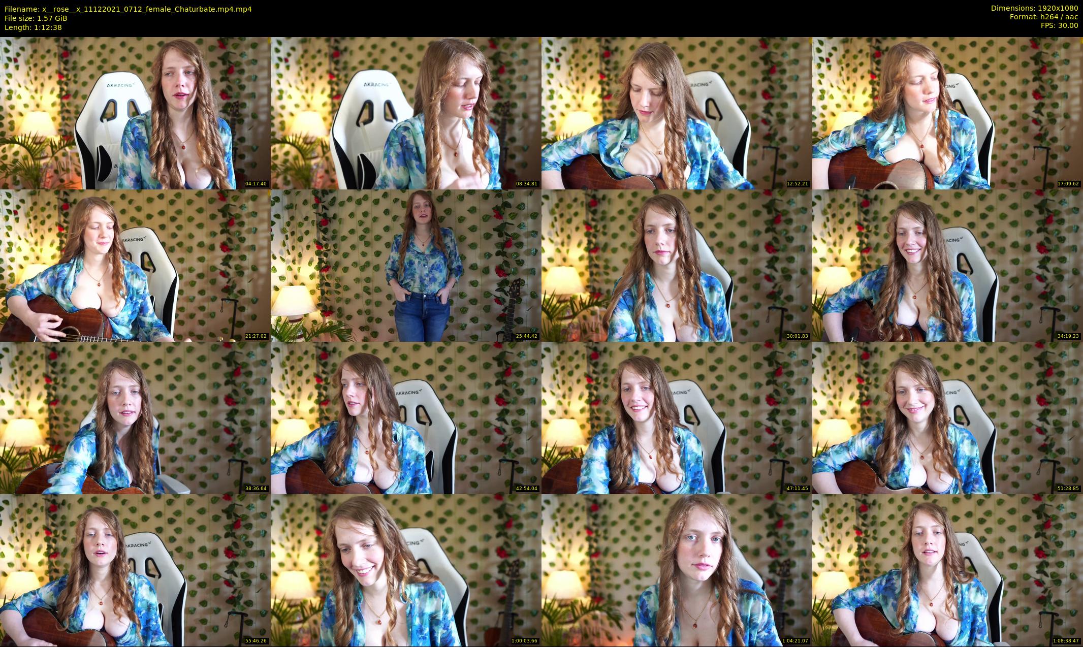 x__rose__x — 73 minute Chaturbate female cam show recording, 1080p, Dec 11, 2021