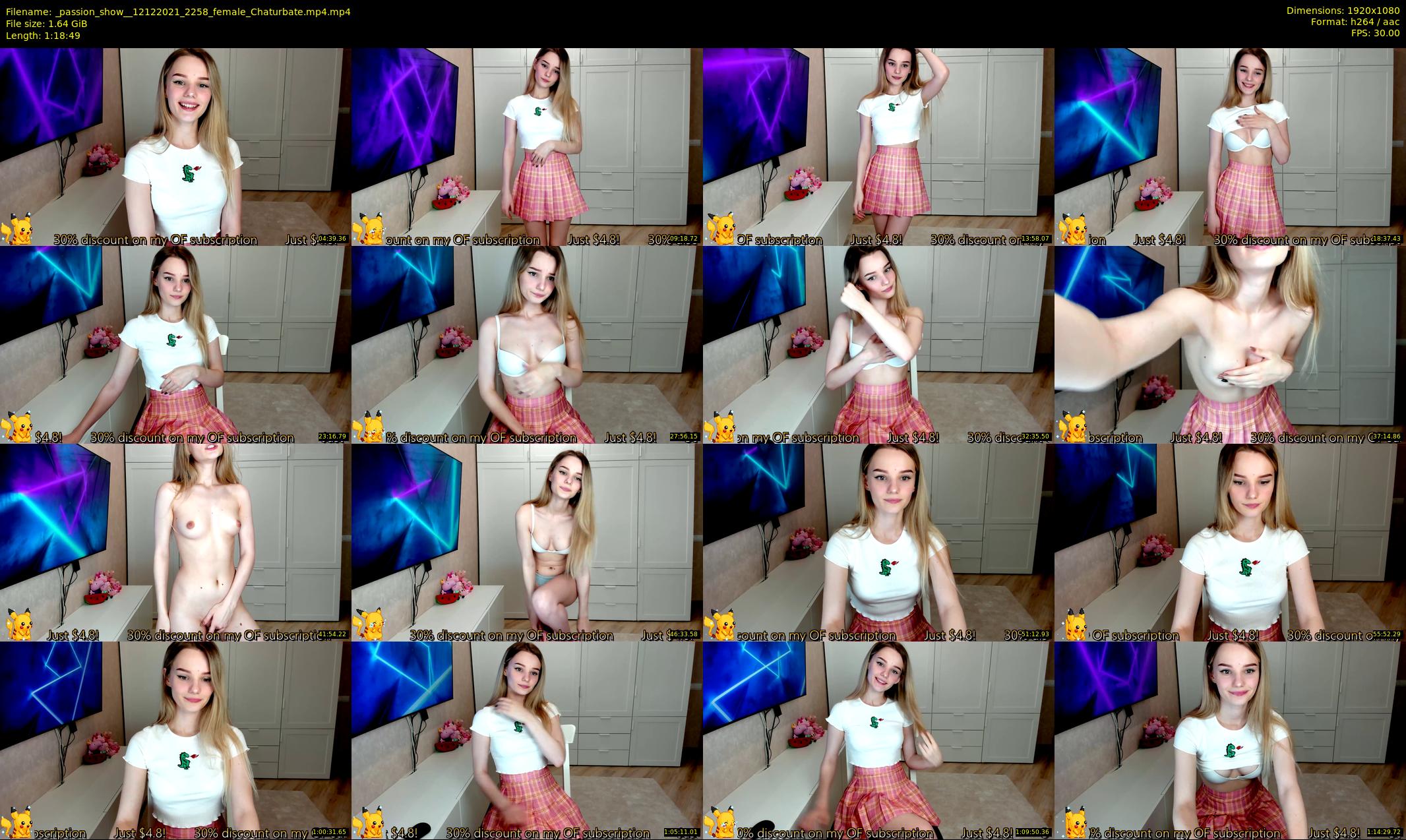 _passion_show_ — 79 minute Chaturbate couple cam show recording, 1080p, Dec 12, 2021