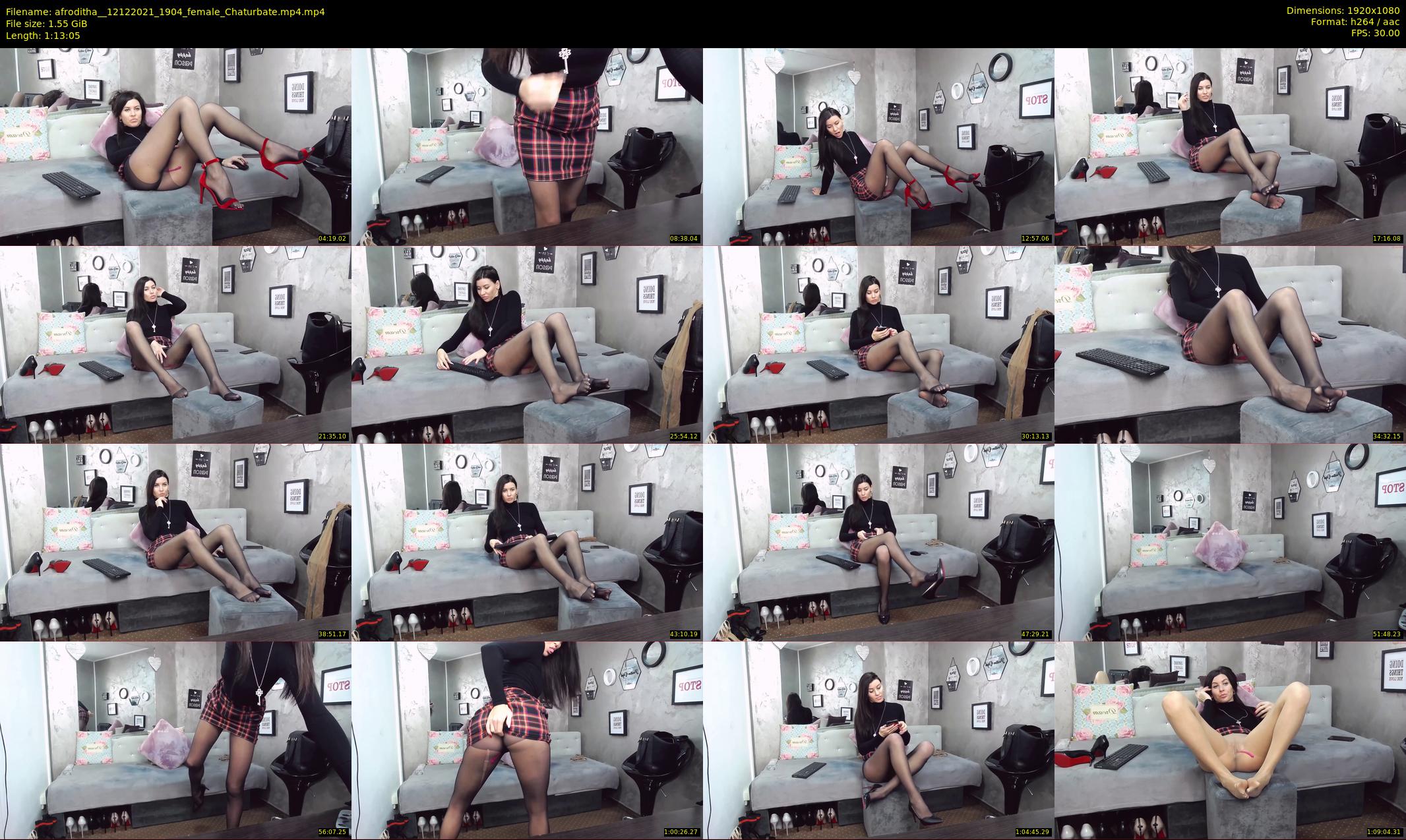 afroditha_ — 74 minute Chaturbate female cam show recording, 1080p, Dec 12, 2021