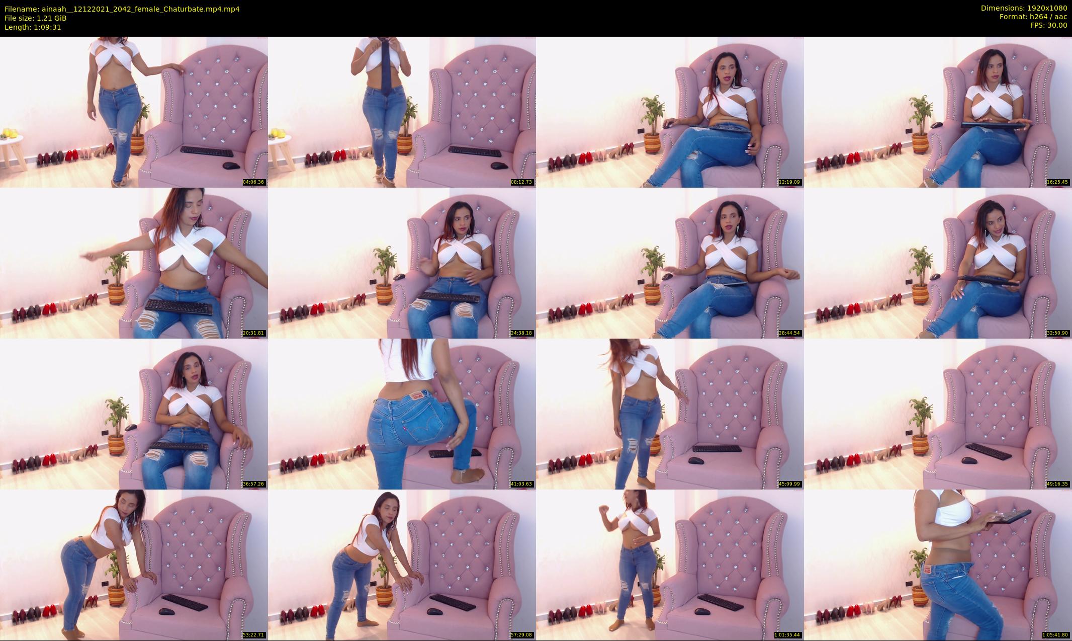 ainaah_ — 70 minute Chaturbate female cam show recording, 1080p, Dec 12, 2021