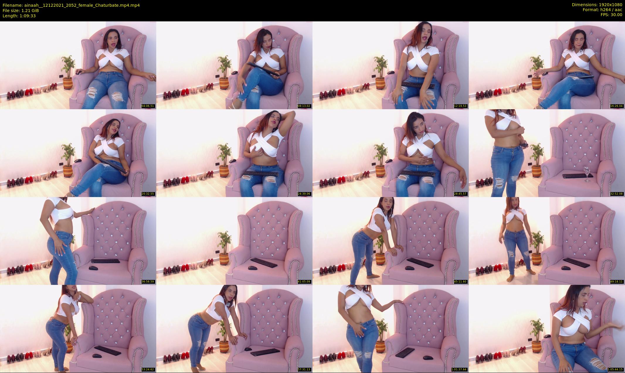 ainaah_ — 70 minute Chaturbate female cam show recording, 1080p, Dec 12, 2021