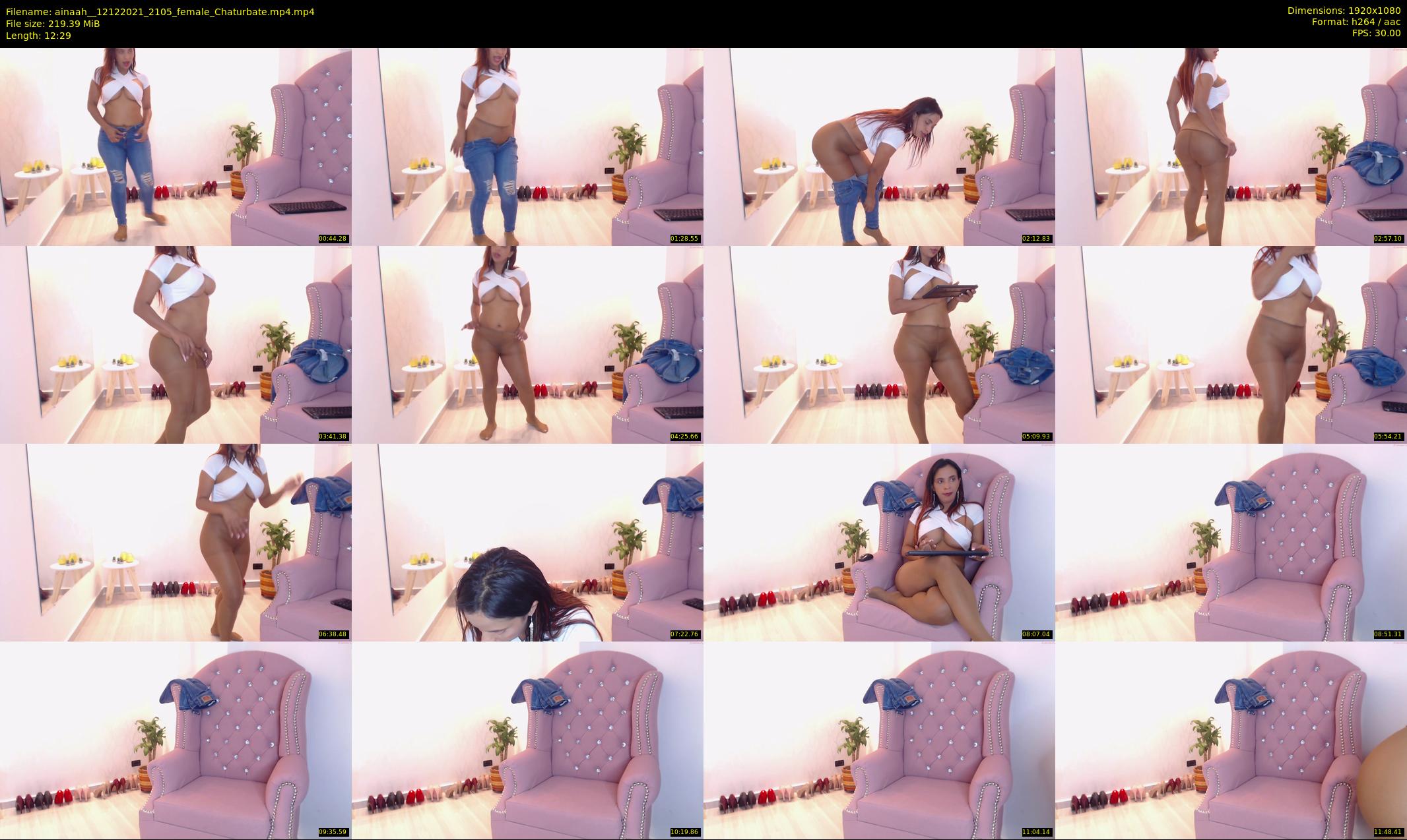 ainaah_ — 13 minute Chaturbate female cam show recording, 1080p, Dec 12, 2021