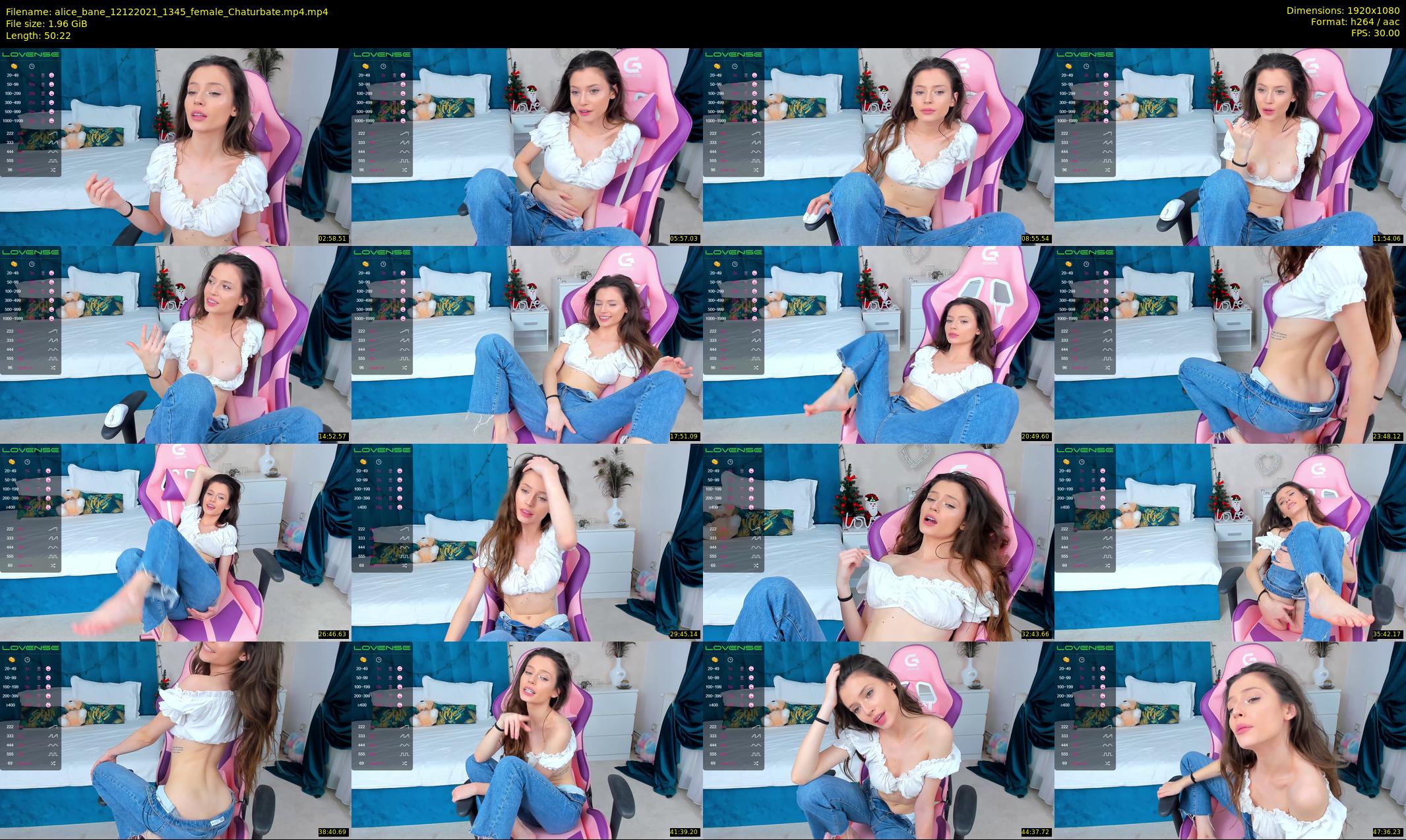 alice_bane — 51 minute Chaturbate female cam show recording, 1080p, Dec 12, 2021