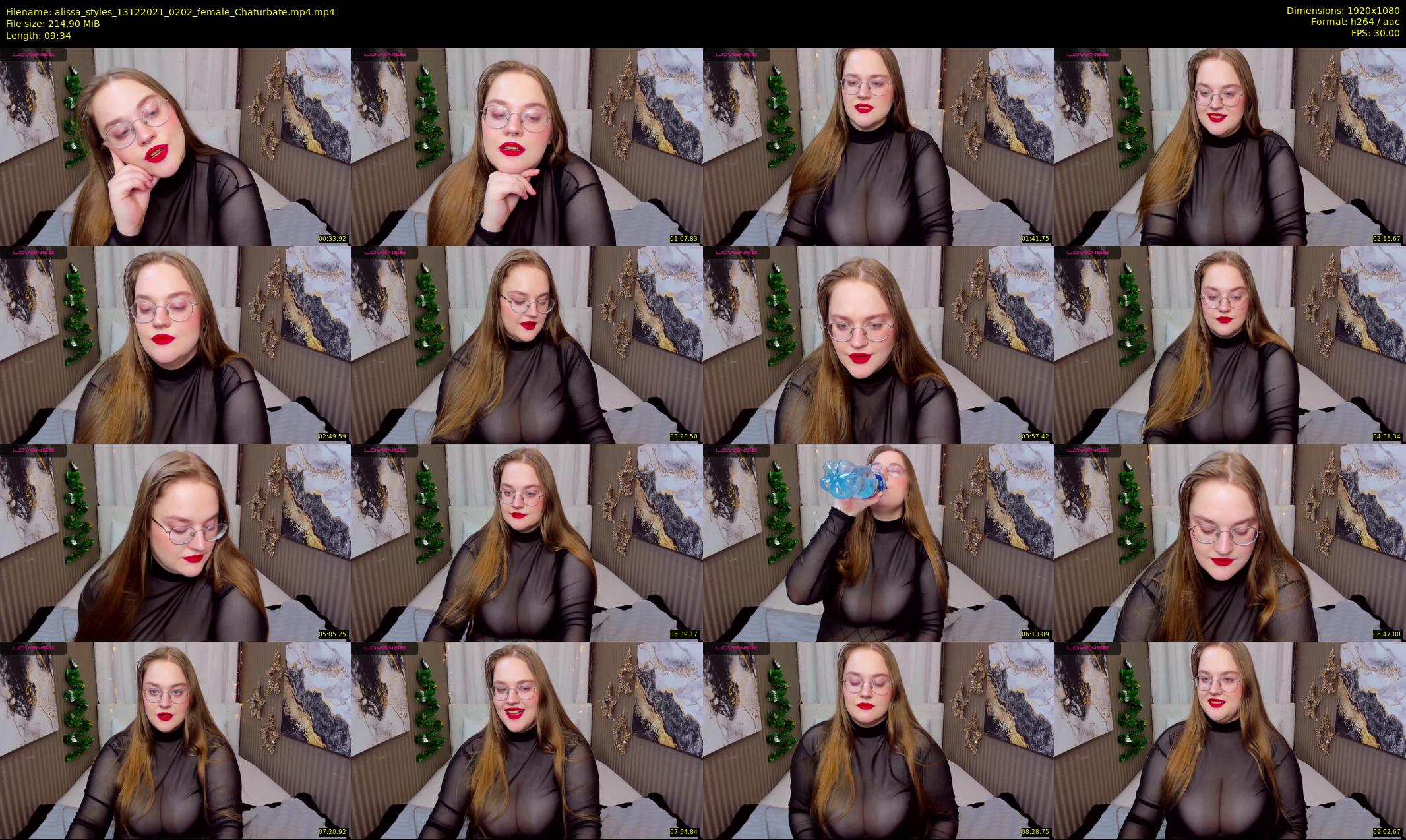 alissa_styles — 10 minute Chaturbate female cam show recording, 1080p, Dec 13, 2021