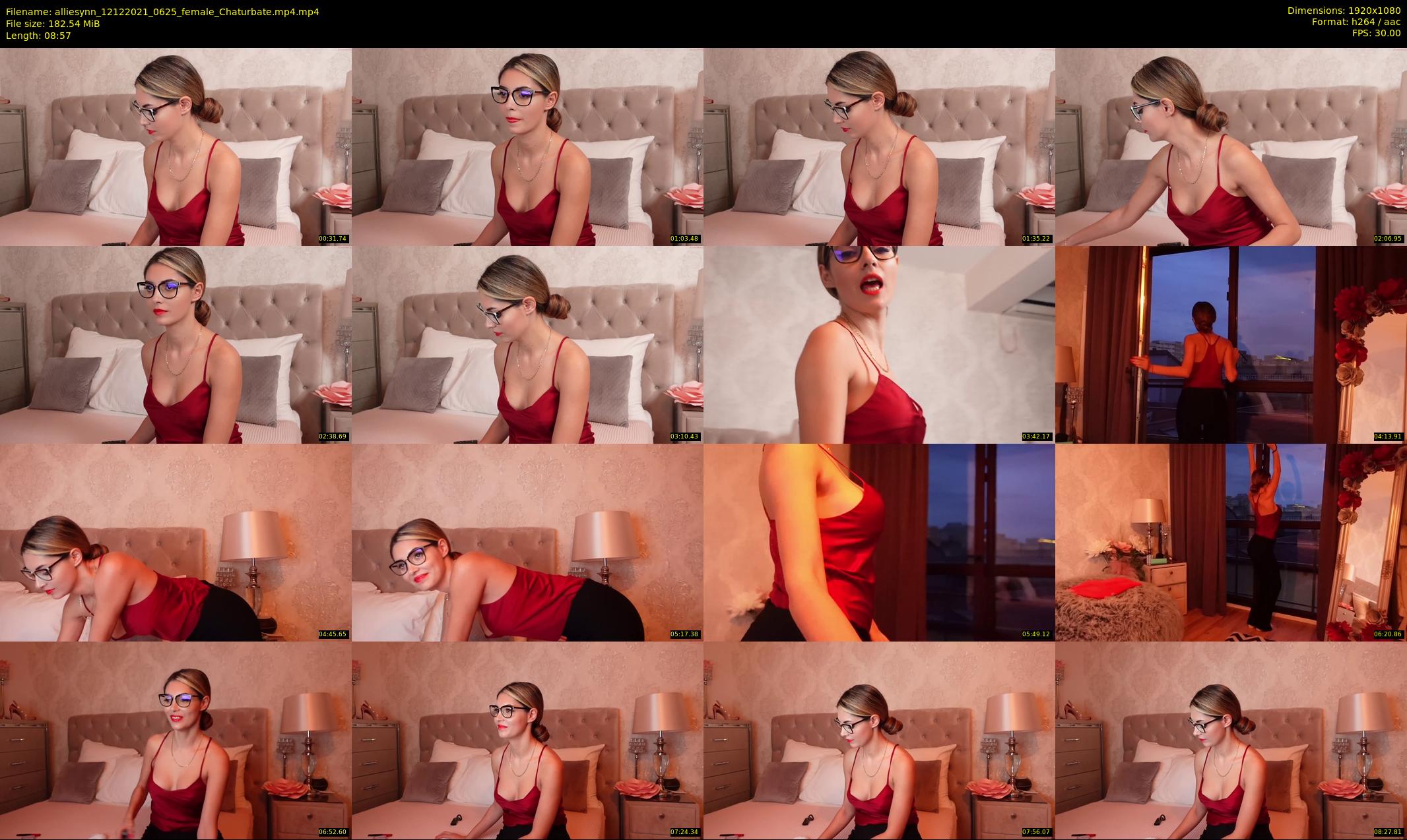 alliesynn — 9 minute Chaturbate female cam show recording, 1080p, Dec 12, 2021