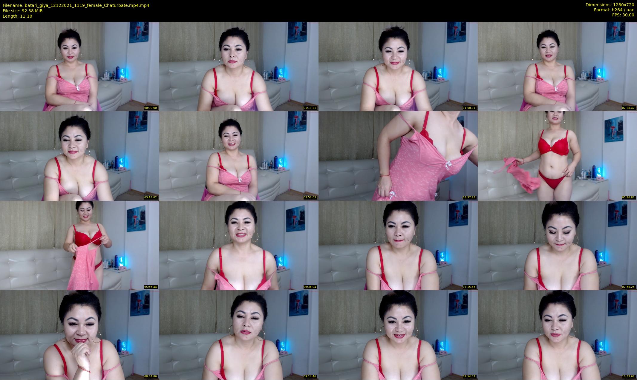 batari_giya — 12 minute Chaturbate female cam show recording, 720p, Dec 12, 2021