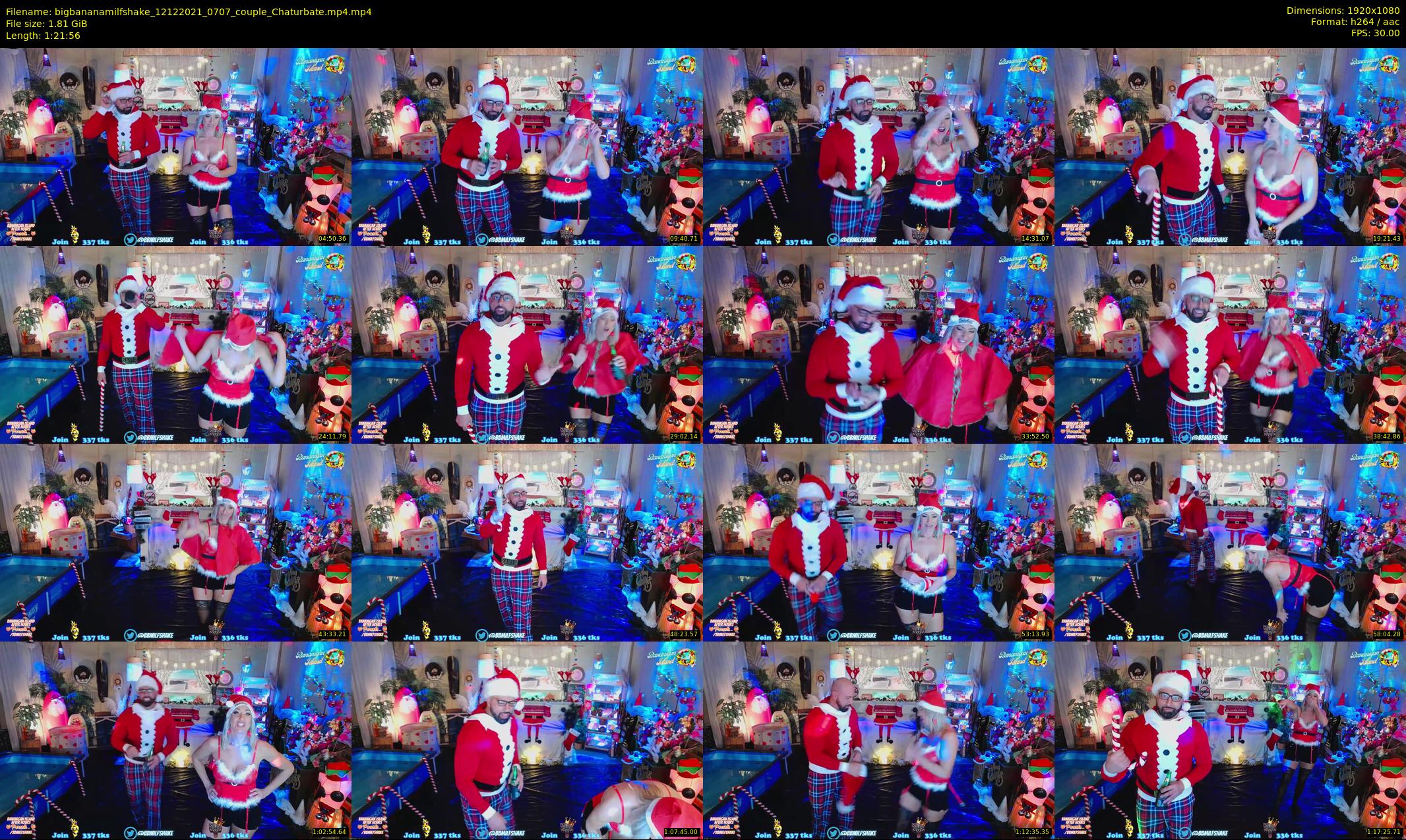 bigbananamilfshake — 82 minute Chaturbate couple cam show recording, 1080p, Dec 12, 2021