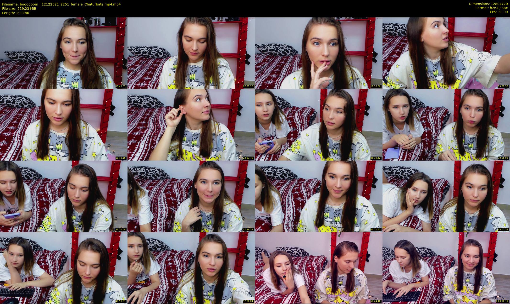 boooooom_ — 64 minute Chaturbate female cam show recording, 720p, Dec 12, 2021