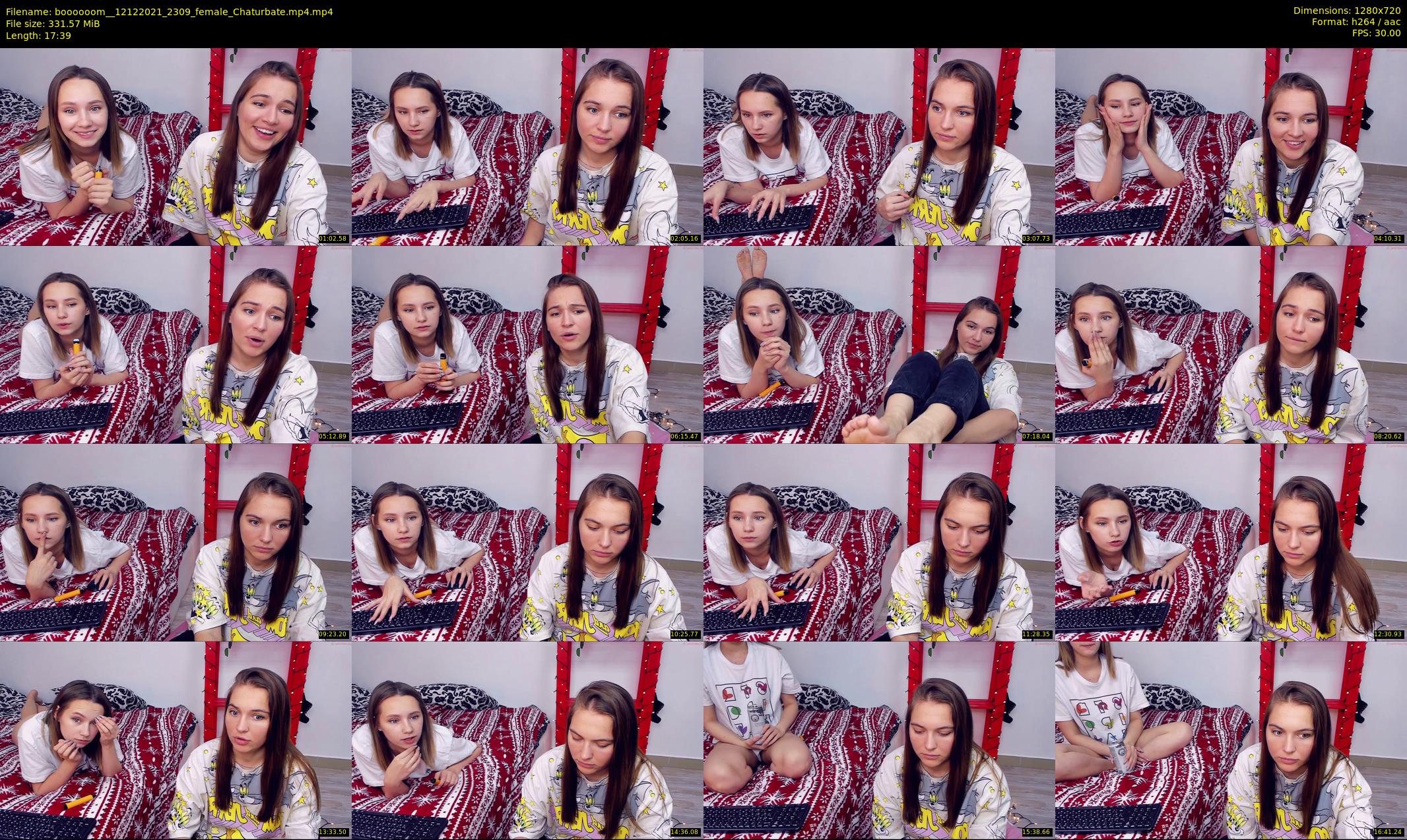 boooooom_ — 18 minute Chaturbate female cam show recording, 720p, Dec 12, 2021