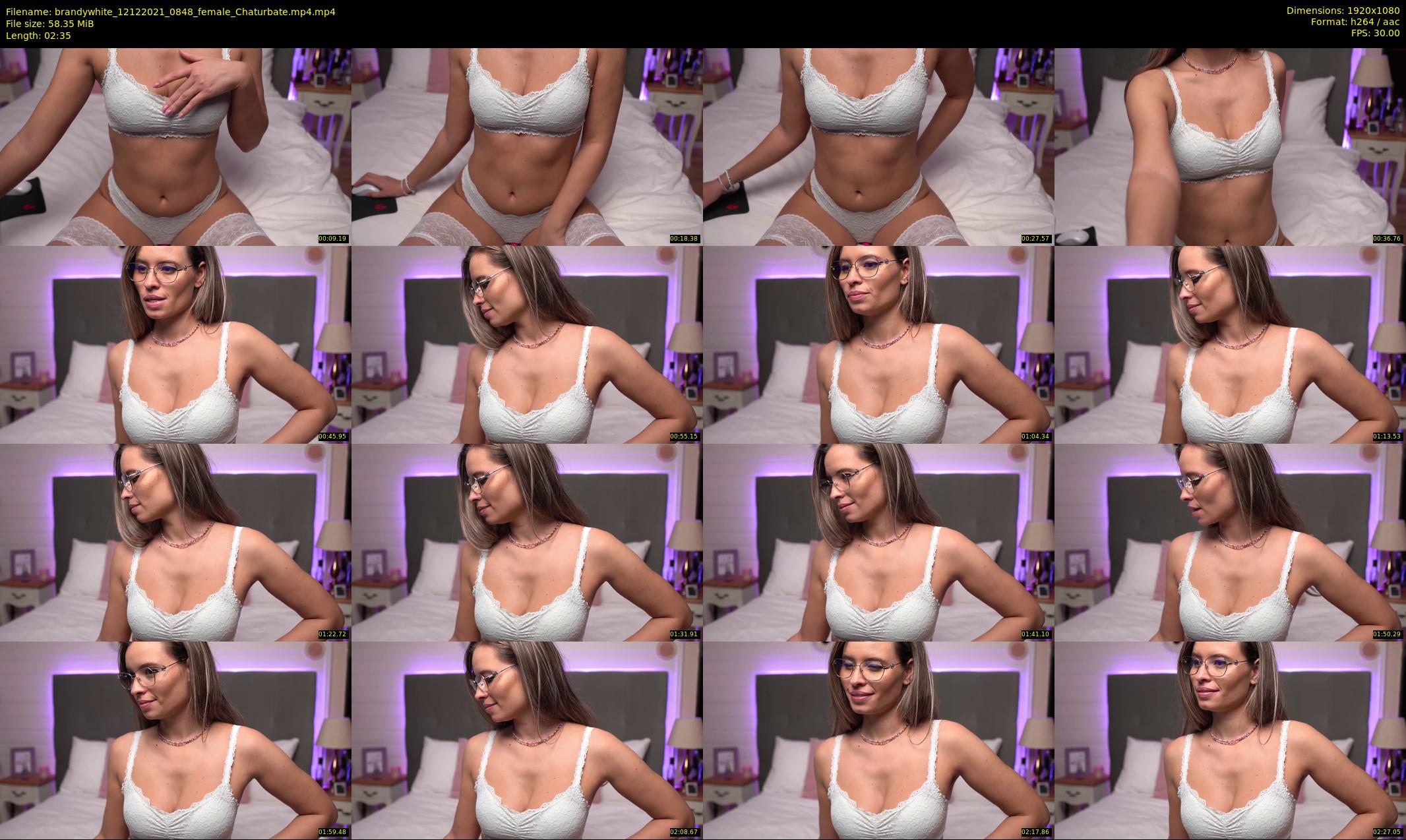 brandywhite — 3 minute Chaturbate female cam show recording, 1080p, Dec 12, 2021