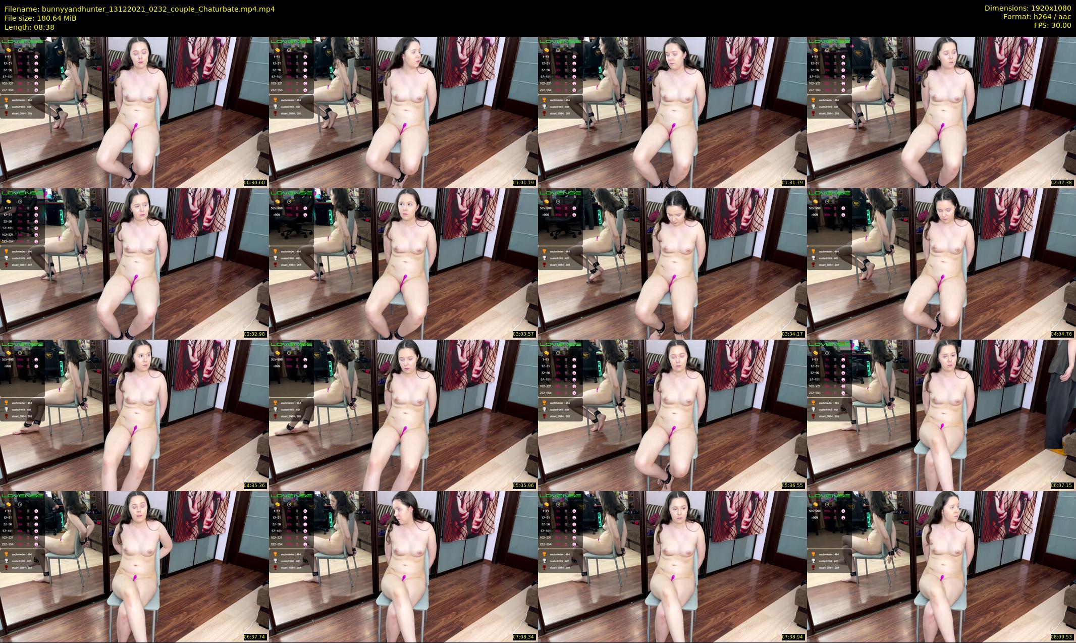 bunnyyandhunter — 9 minute Chaturbate couple cam show recording, 1080p, Dec 13, 2021