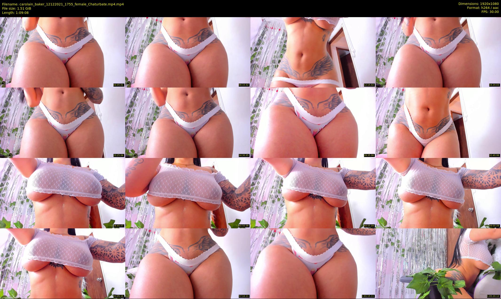 carolain_baker — 70 minute Chaturbate female cam show recording, 1080p, Dec 12, 2021