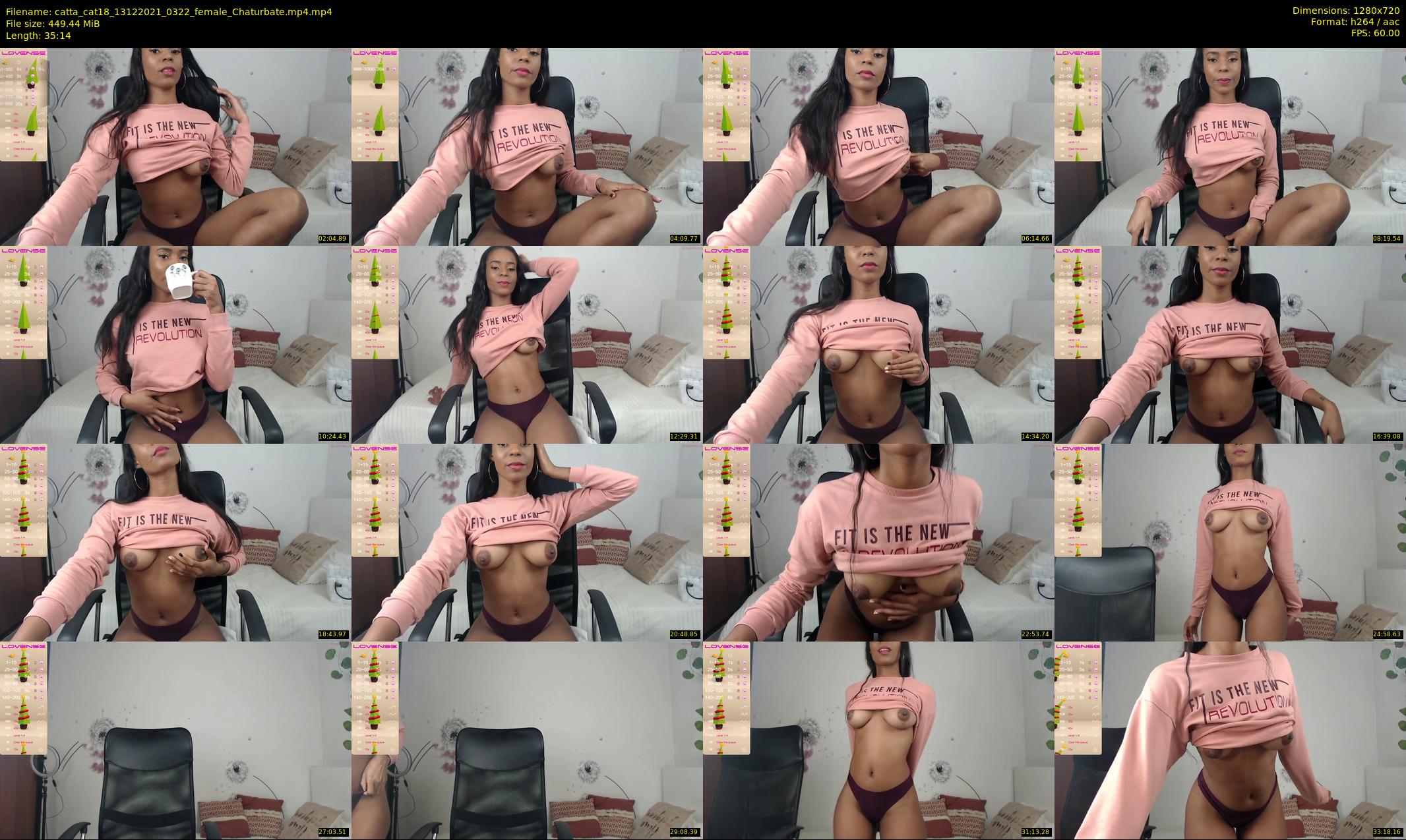 catta_cat18 — 36 minute Chaturbate female cam show recording, 720p, Dec 13, 2021
