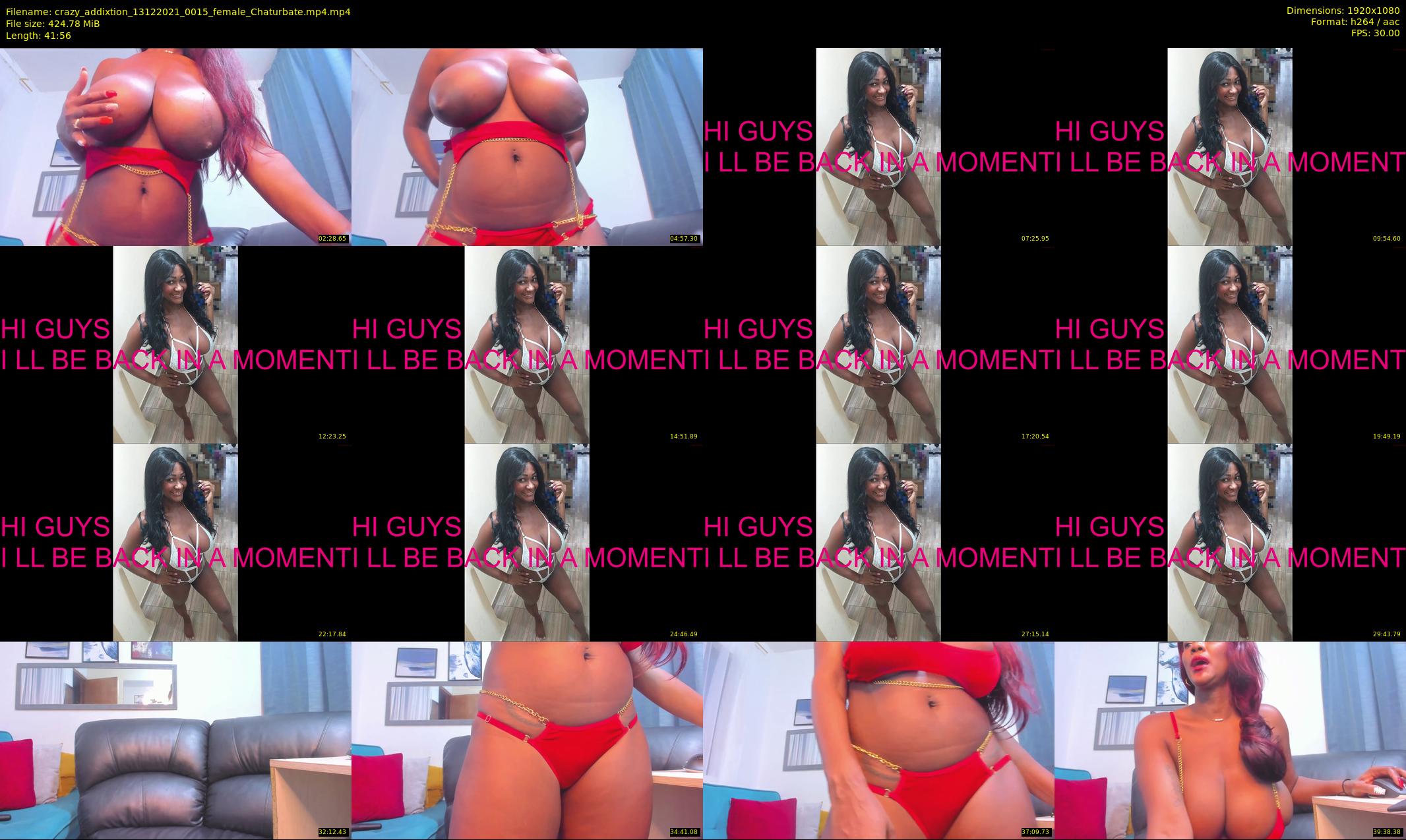 crazy_addixtion — 42 minute Chaturbate female cam show recording, 1080p, Dec 13, 2021