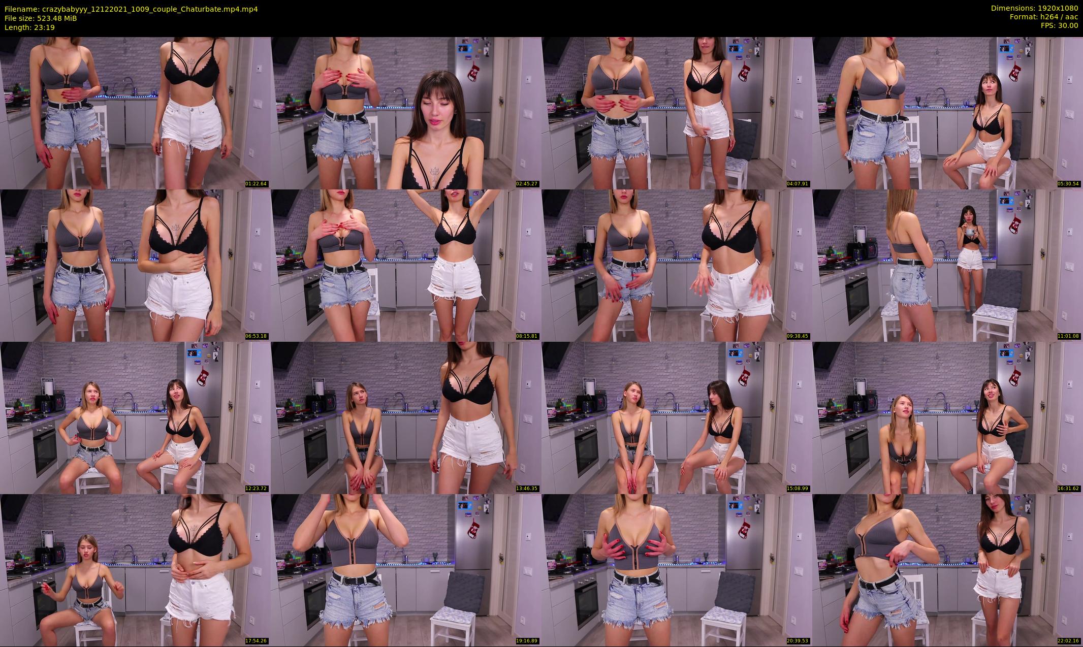 crazybabyyy — 24 minute Chaturbate couple cam show recording, 1080p, Dec 12, 2021