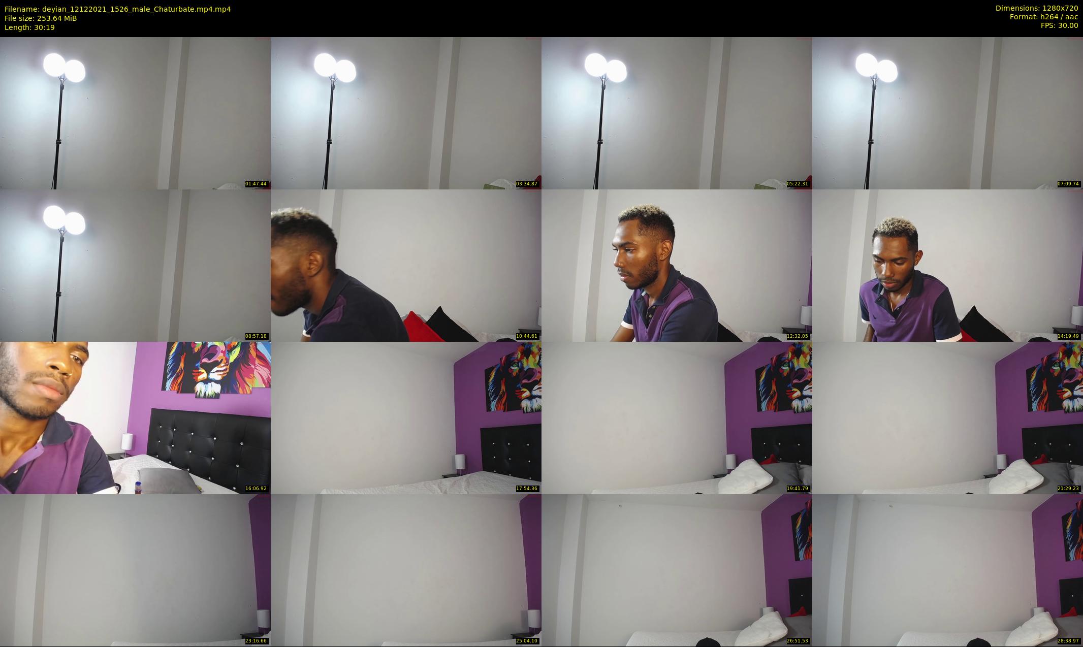 deyian — 31 minute Chaturbate male cam show recording, 720p, Dec 12, 2021