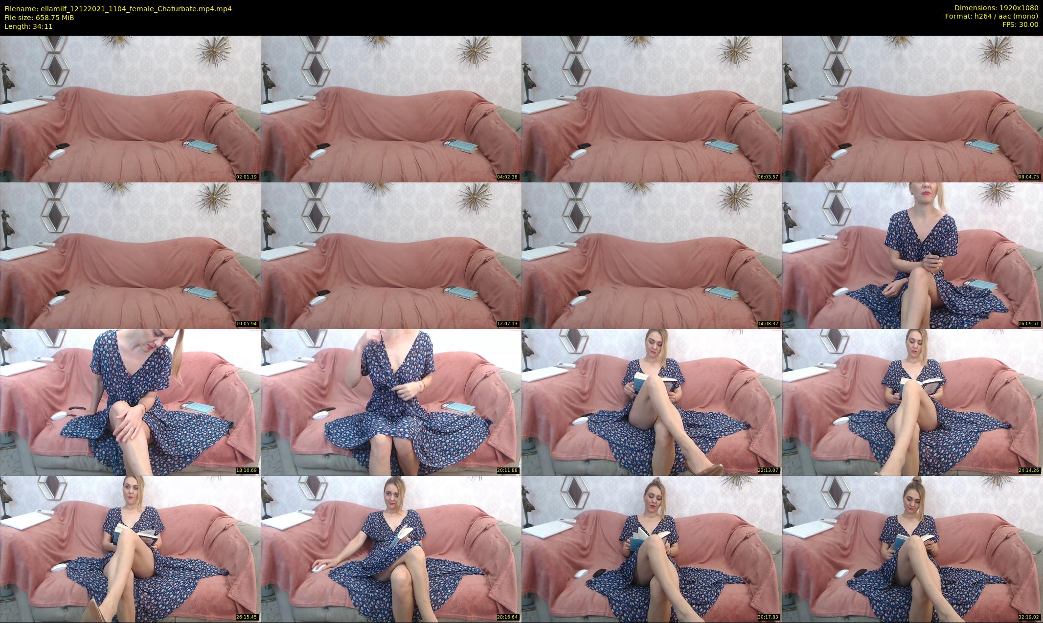 ellamilf — 35 minute Chaturbate female cam show recording, 1080p, Dec 12, 2021
