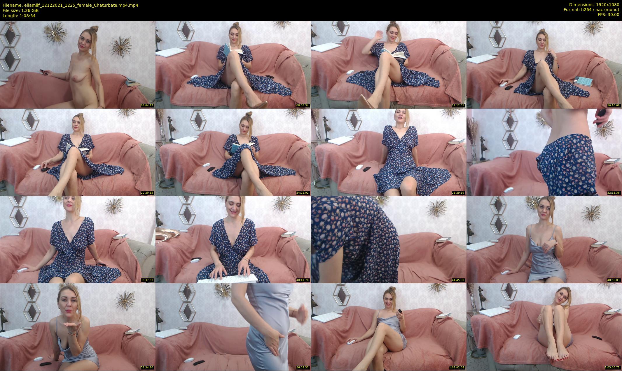 ellamilf — 69 minute Chaturbate female cam show recording, 1080p, Dec 12, 2021