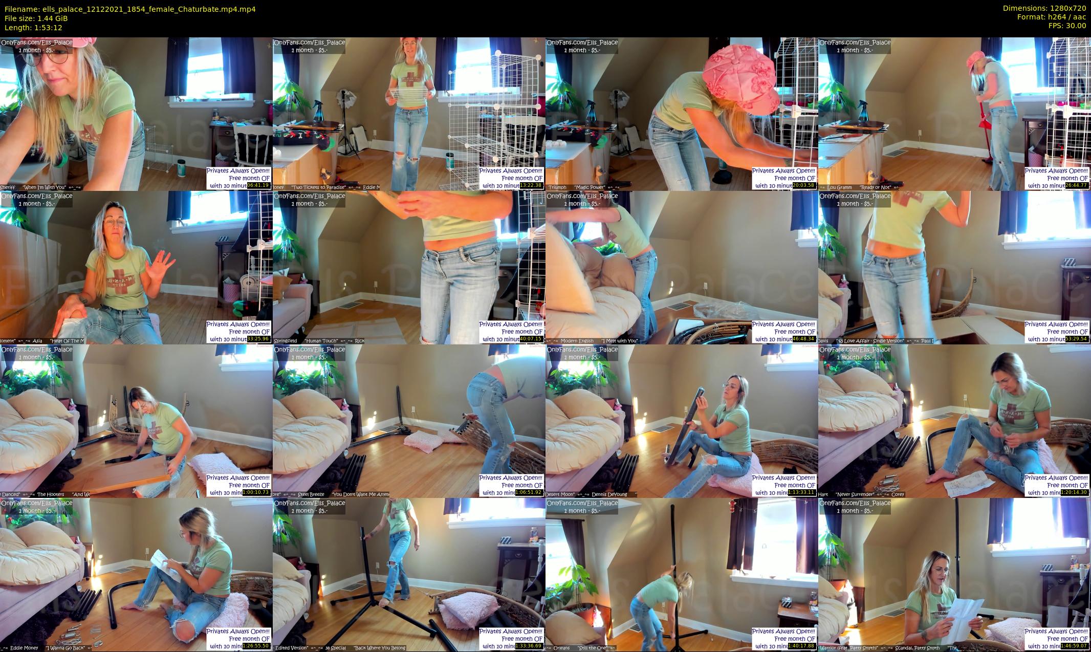 ells_palace — 114 minute Chaturbate female cam show recording, 720p, Dec 12, 2021