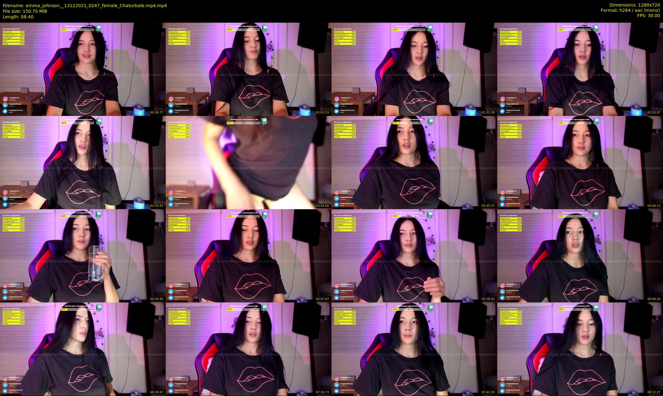 emma_johnson_ — 9 minute Chaturbate female cam show recording, 720p, Dec 13, 2021
