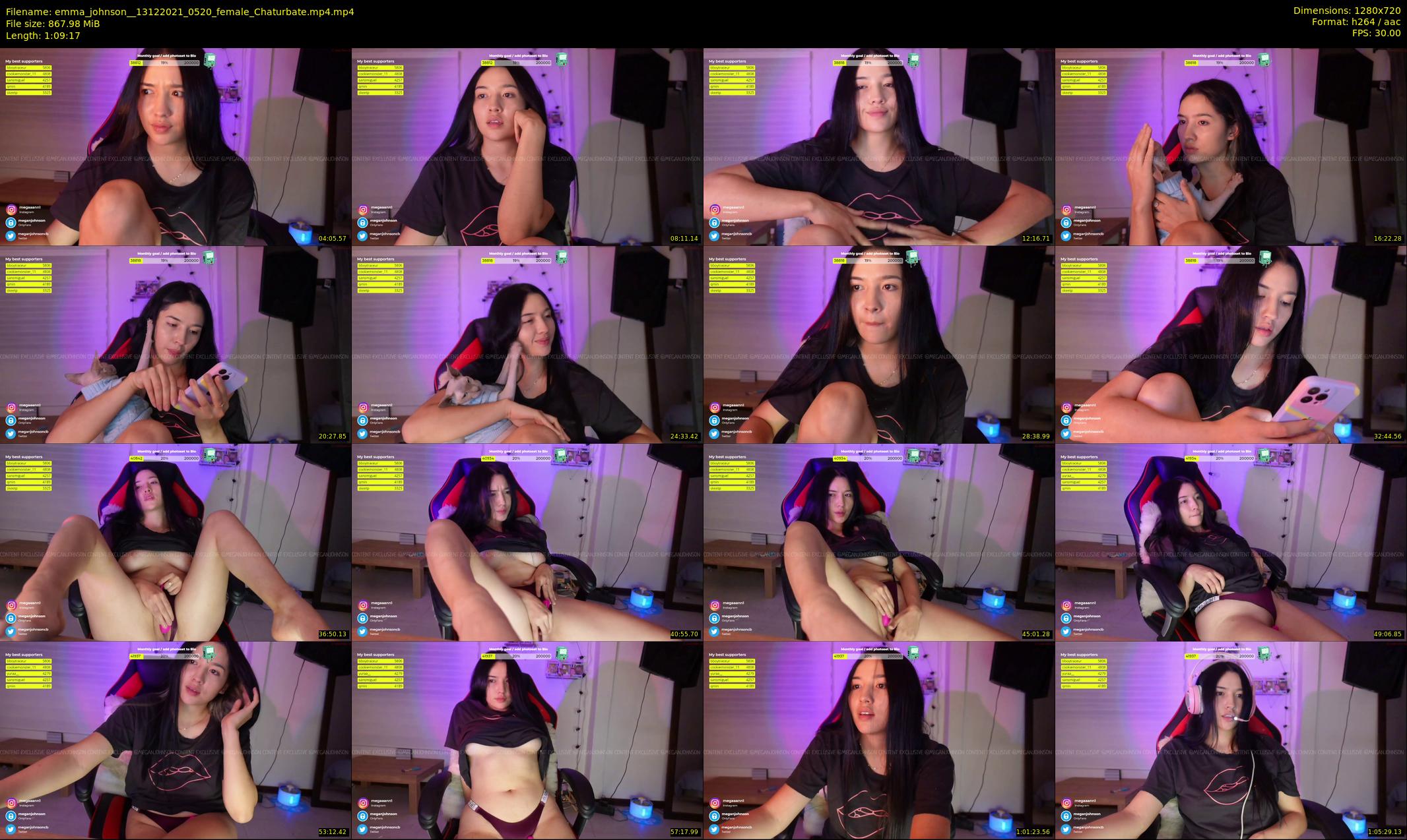 emma_johnson_ — 70 minute Chaturbate female cam show recording, 720p, Dec 13, 2021