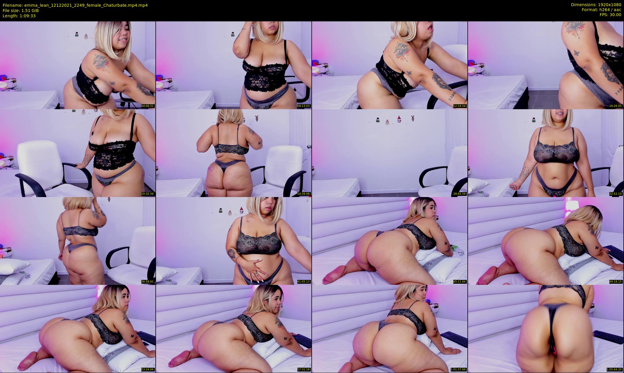 emma_lean — 70 minute Chaturbate female cam show recording, 1080p, Dec 12, 2021