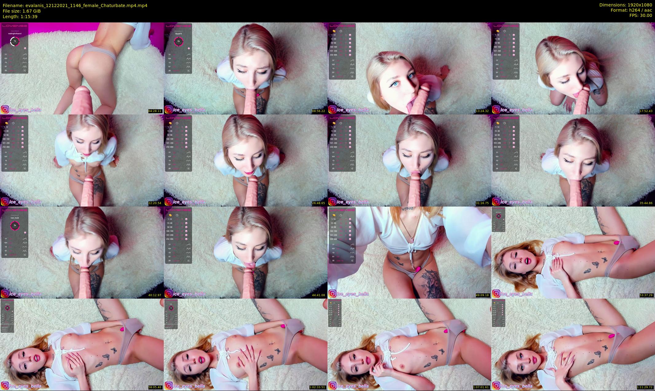 evalanis — 76 minute Chaturbate couple cam show recording, 1080p, Dec 12, 2021