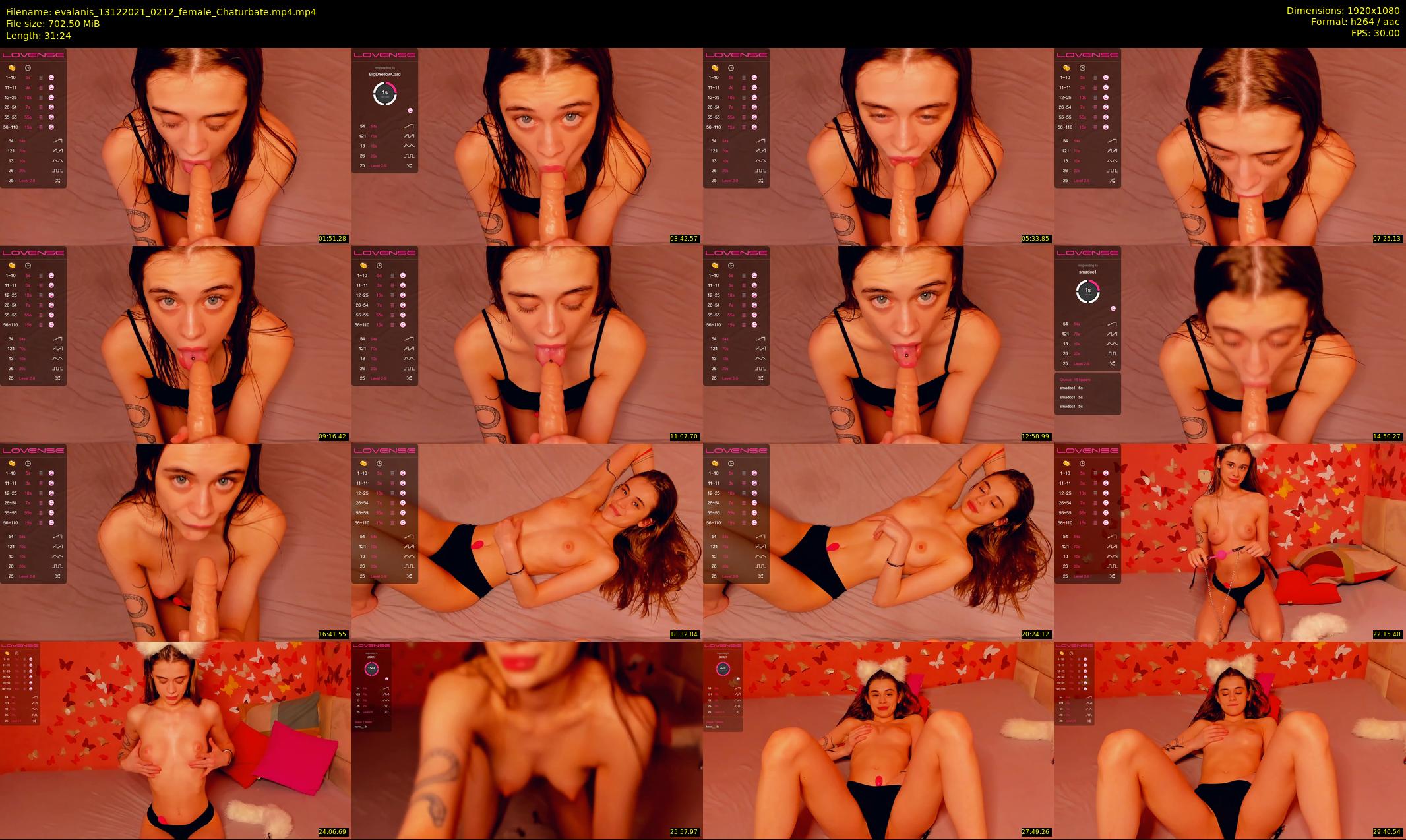 evalanis — 32 minute Chaturbate couple cam show recording, 1080p, Dec 13, 2021