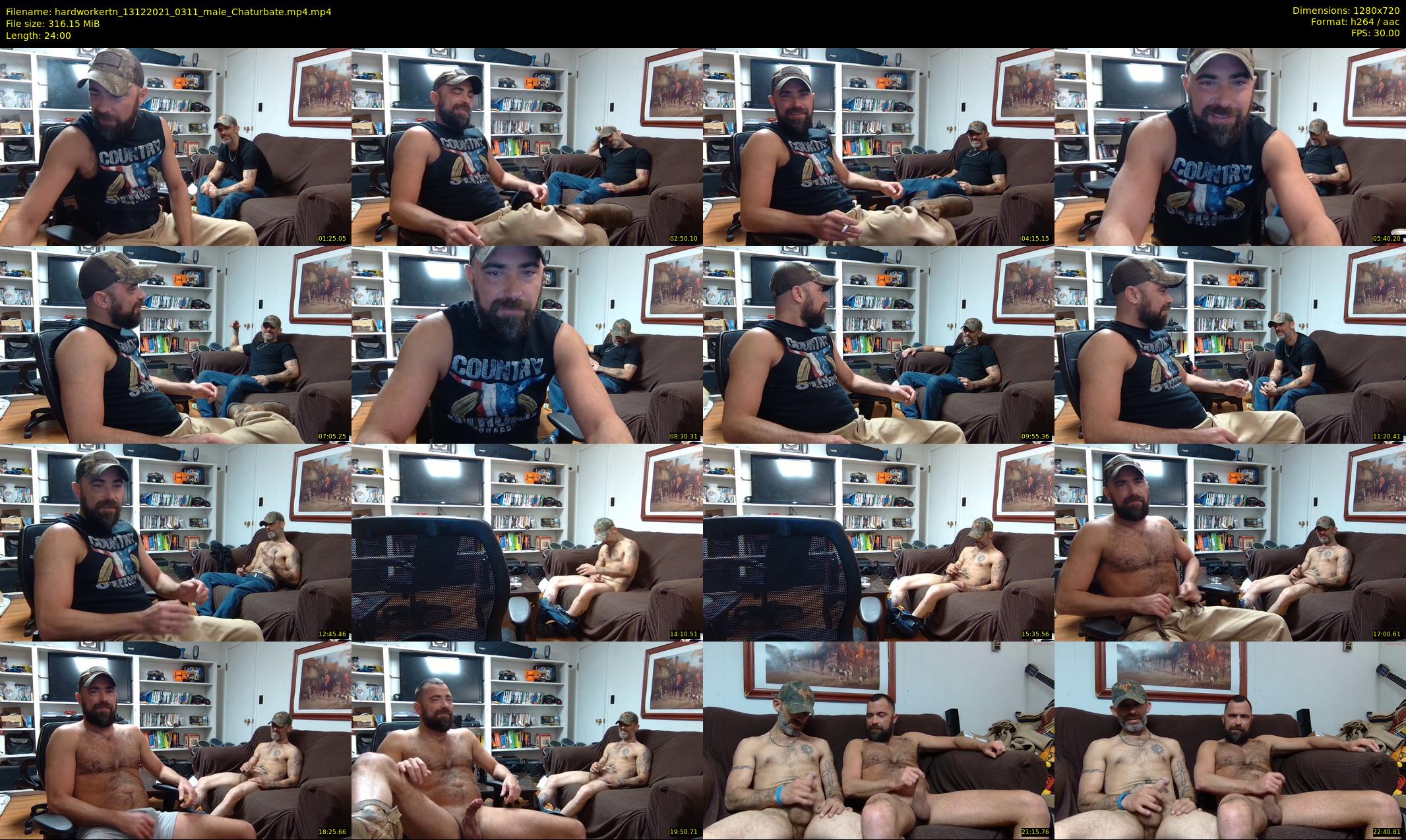 hardworkertn — 24 minute Chaturbate male cam show recording, 720p, Dec 13, 2021