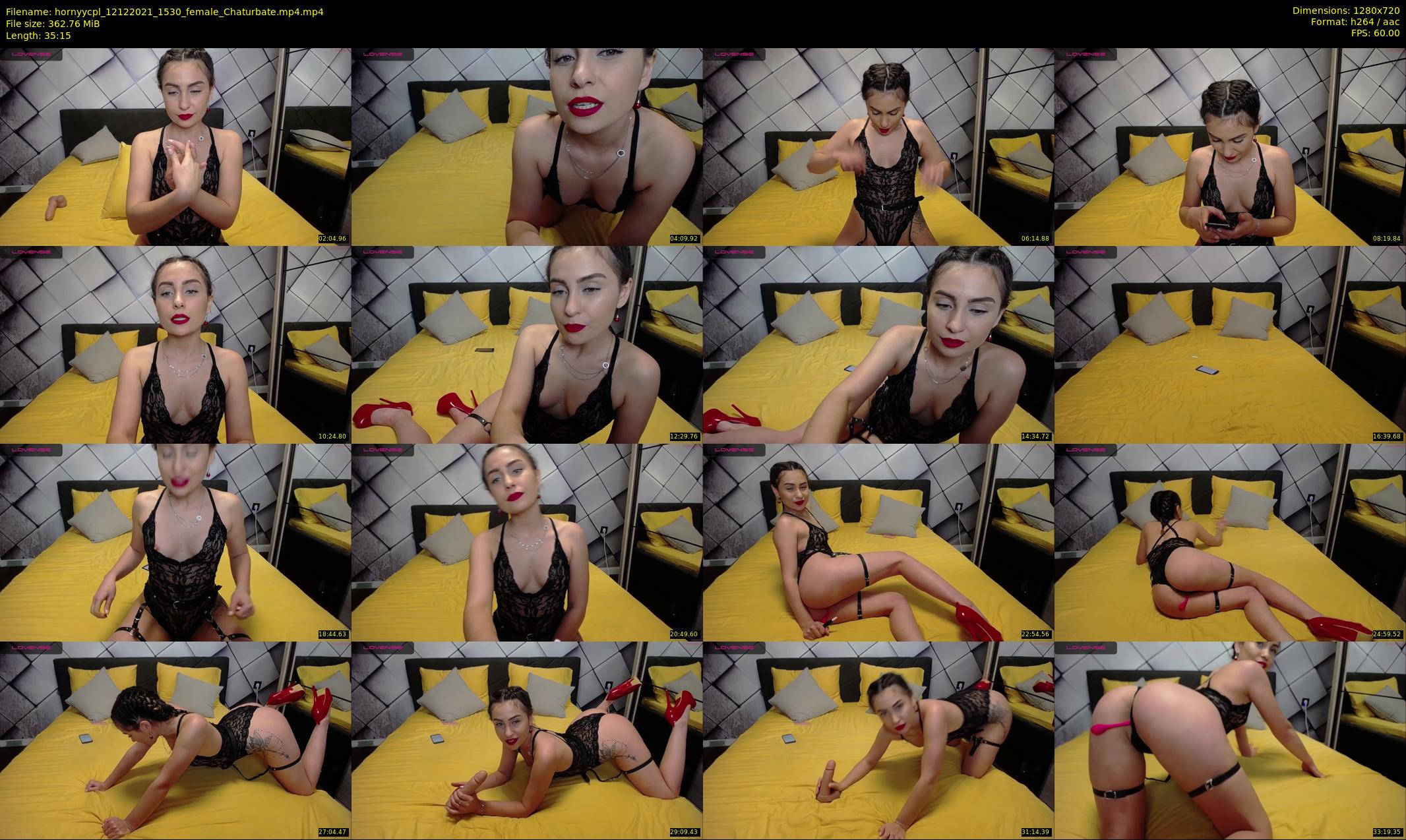 hornyycpl — 36 minute Chaturbate couple cam show recording, 720p, Dec 12, 2021