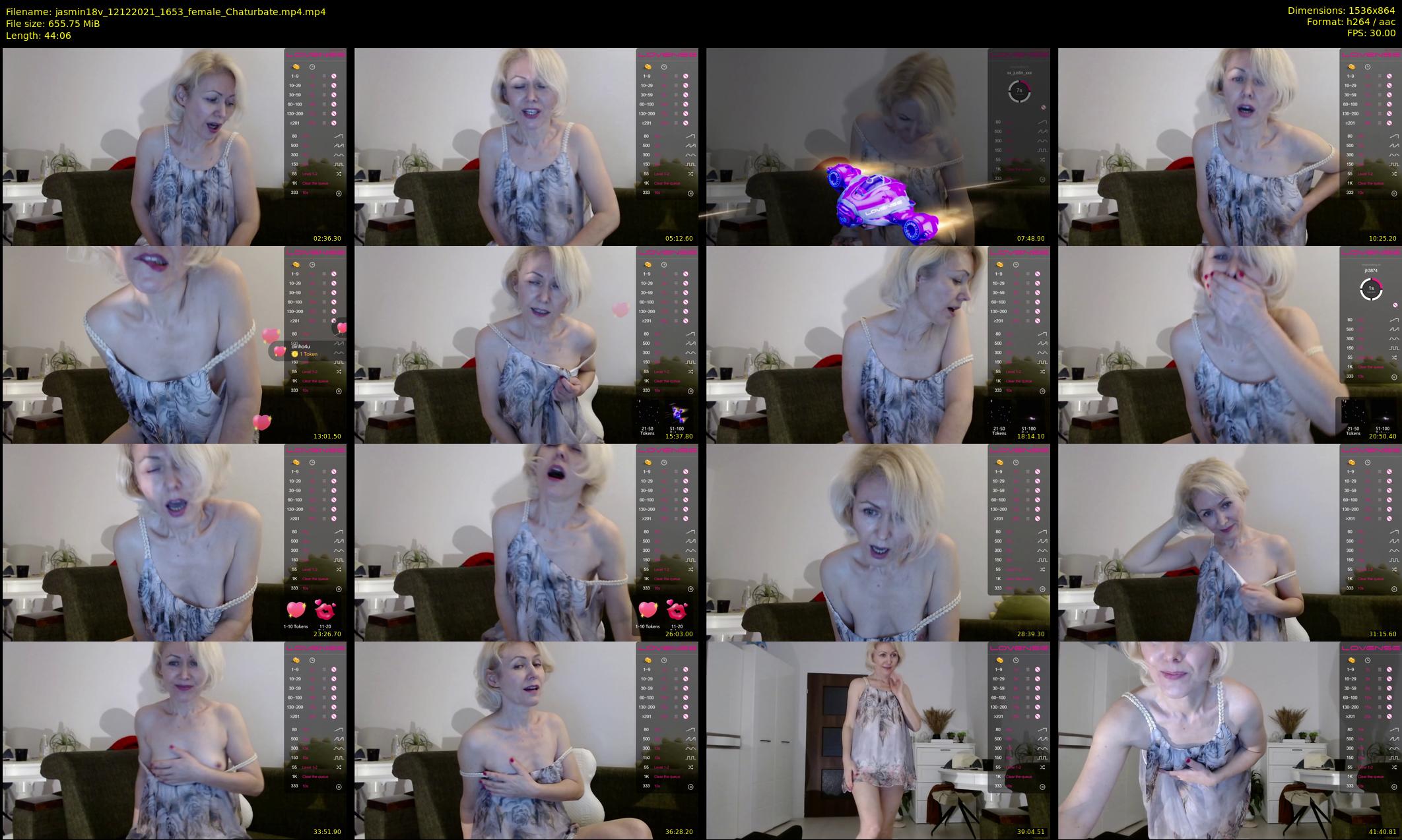 jasmin18v — 45 minute Chaturbate female cam show recording, 720p, Dec 12, 2021