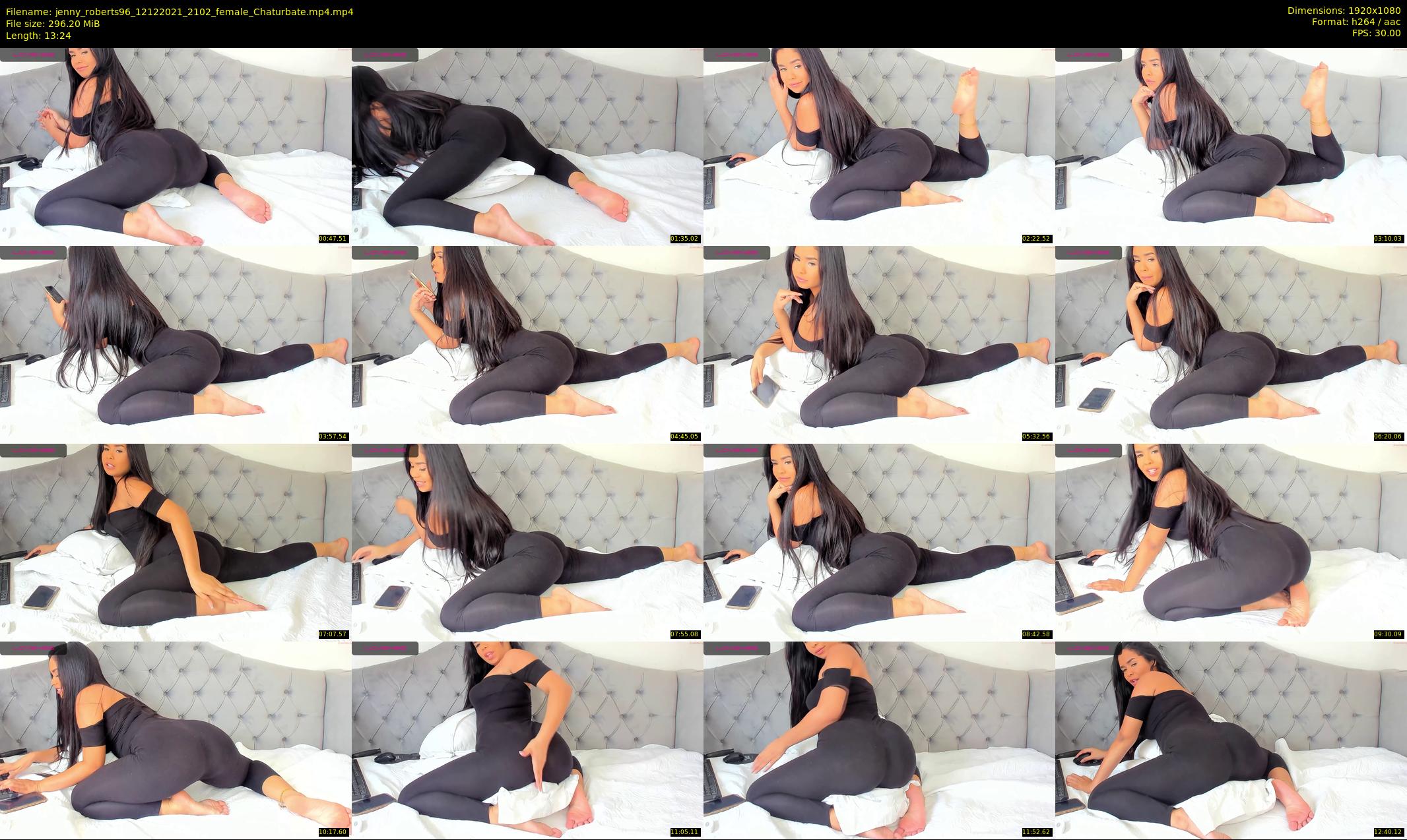 jenny_roberts96 — 14 minute Chaturbate female cam show recording, 1080p, Dec 12, 2021