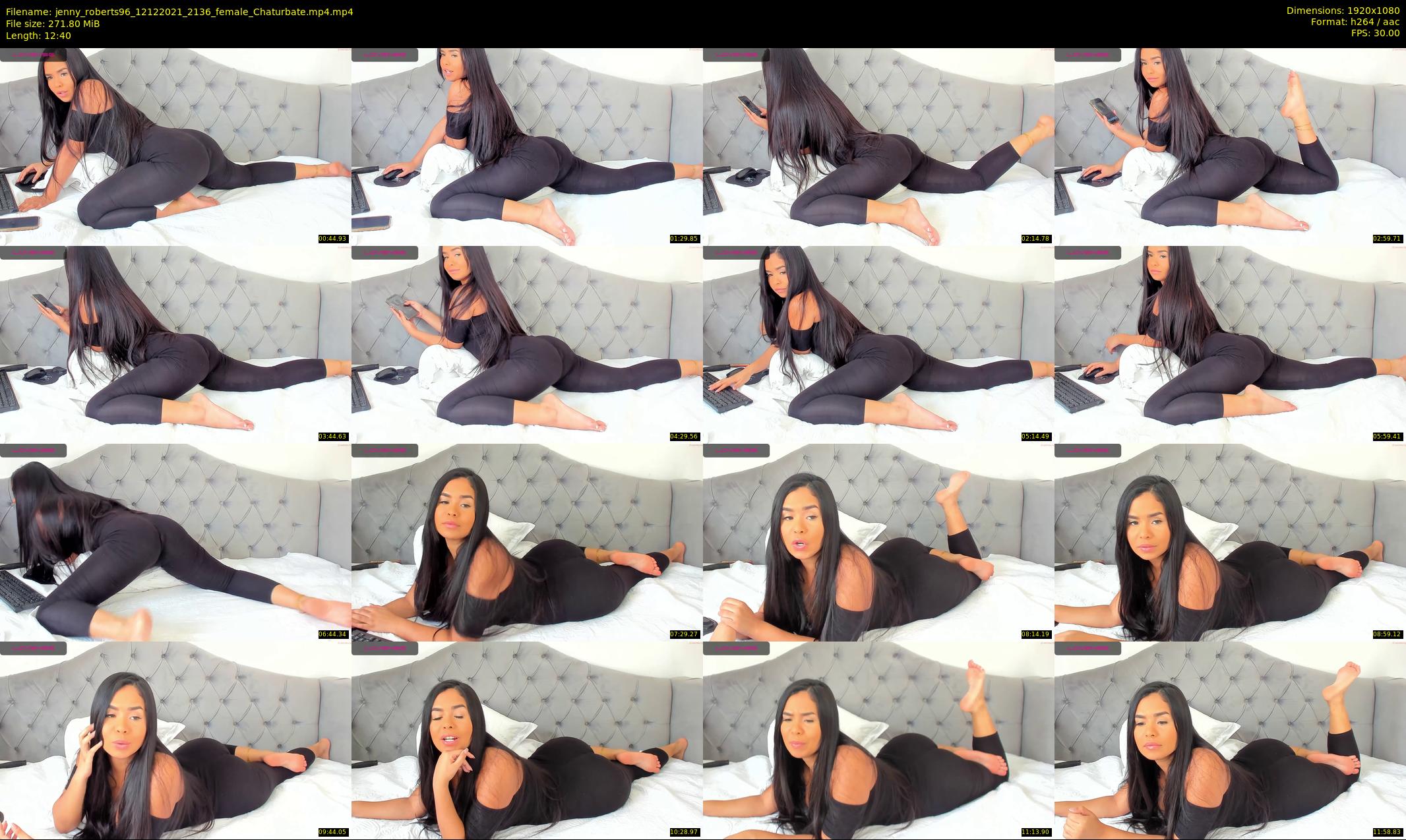 jenny_roberts96 — 13 minute Chaturbate female cam show recording, 1080p, Dec 12, 2021