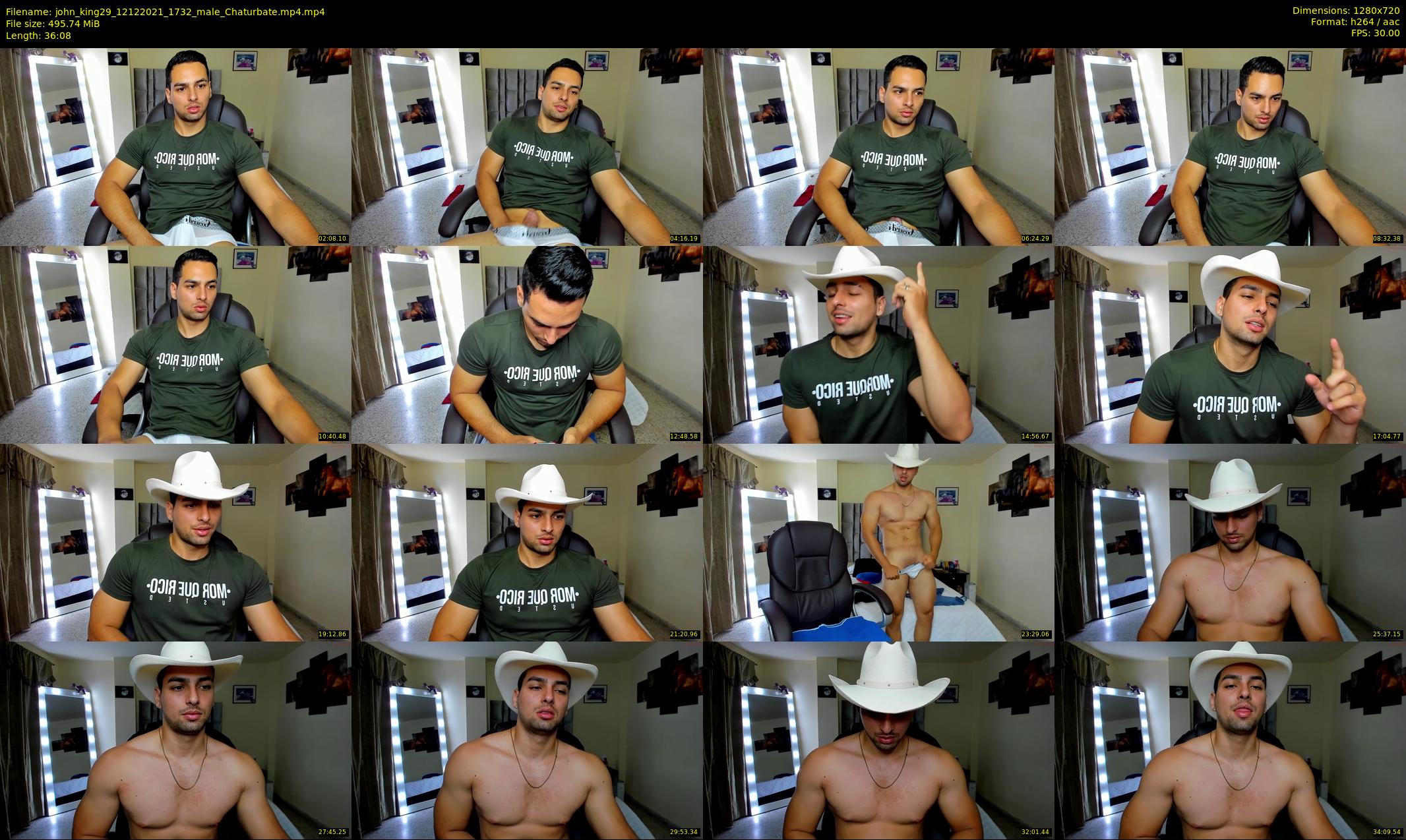 john_king29 — 37 minute Chaturbate male cam show recording, 720p, Dec 12, 2021
