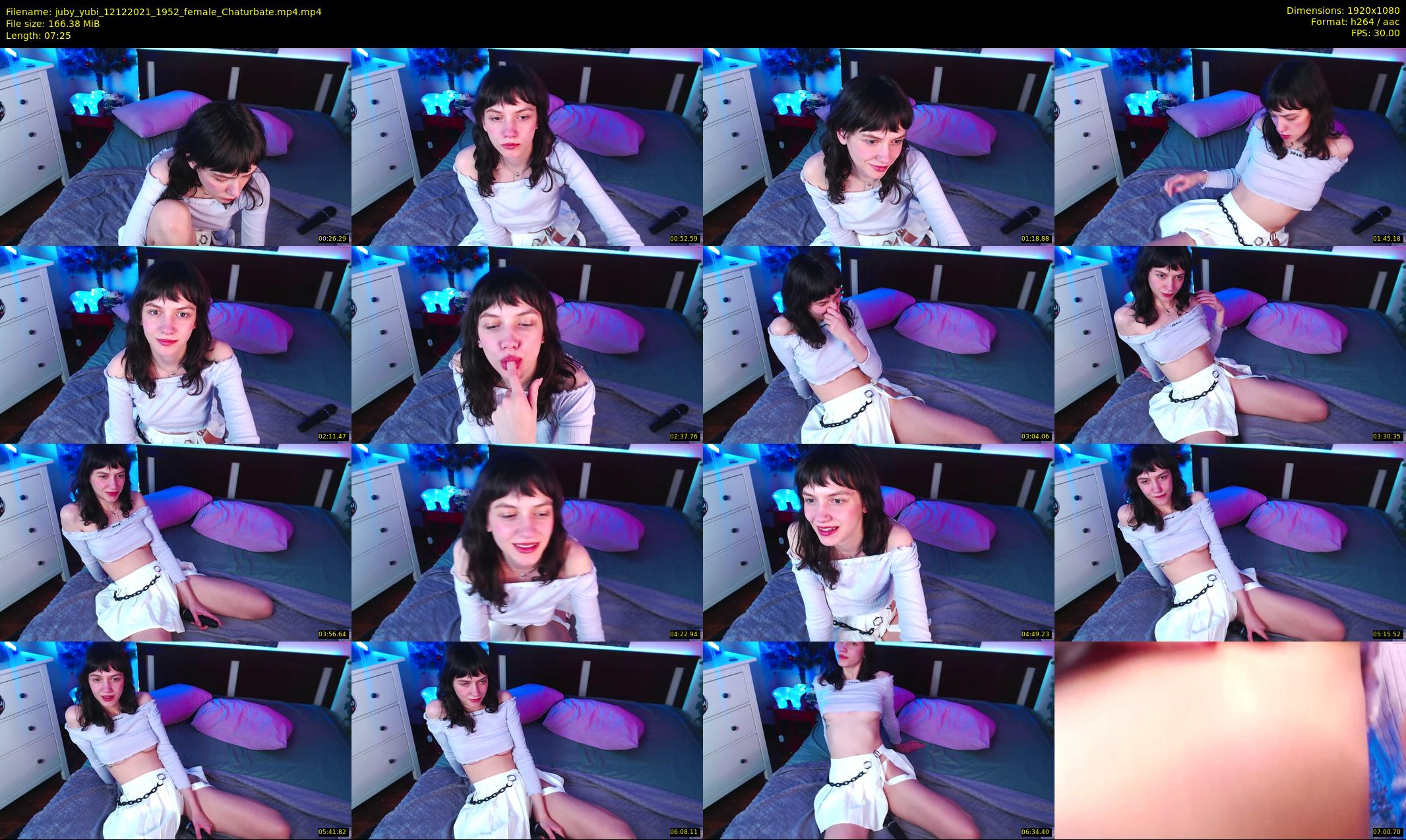 juby_yubi — 8 minute Chaturbate female cam show recording, 1080p, Dec 12, 2021
