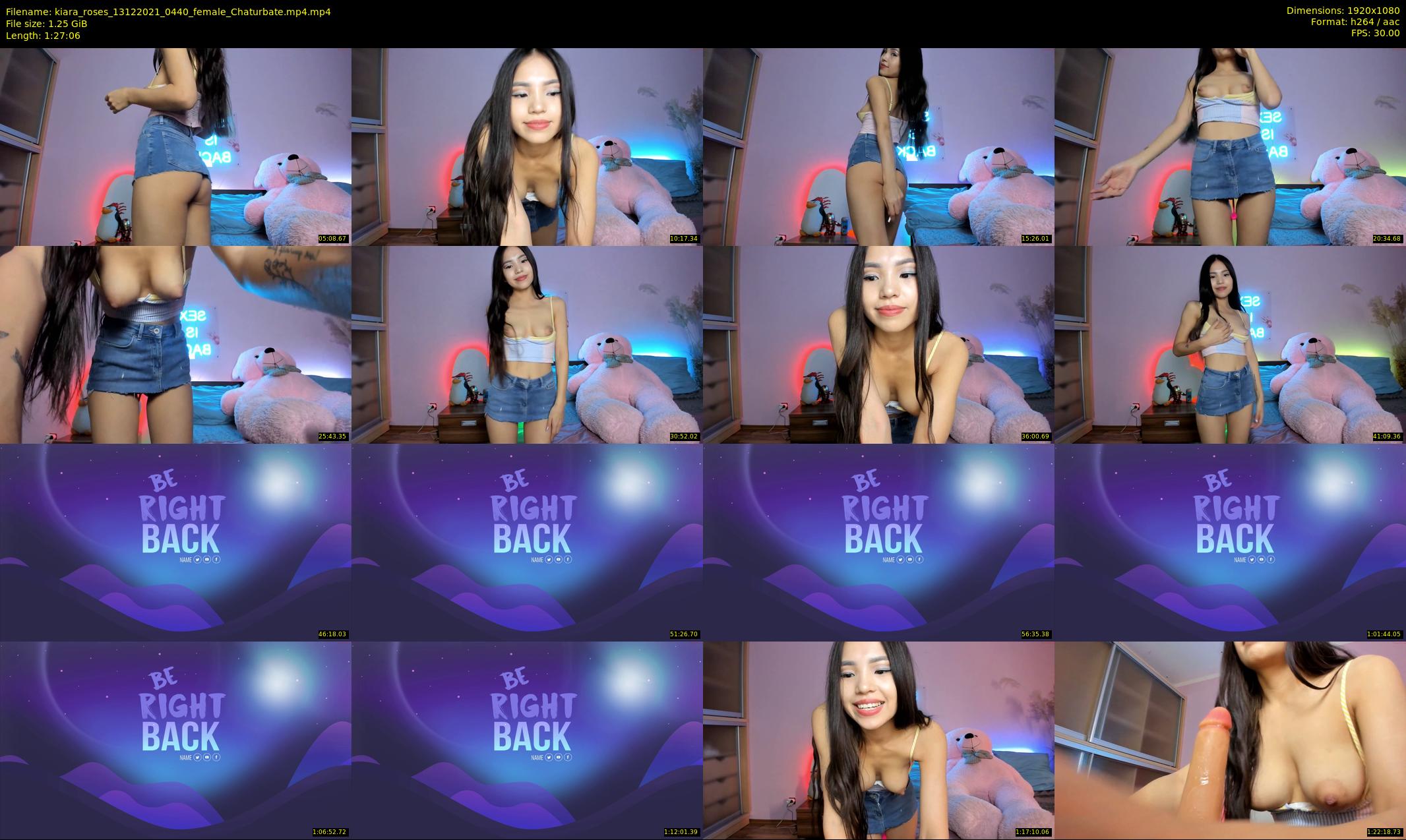 kiara_roses — 88 minute Chaturbate female cam show recording, 1080p, Dec 13, 2021