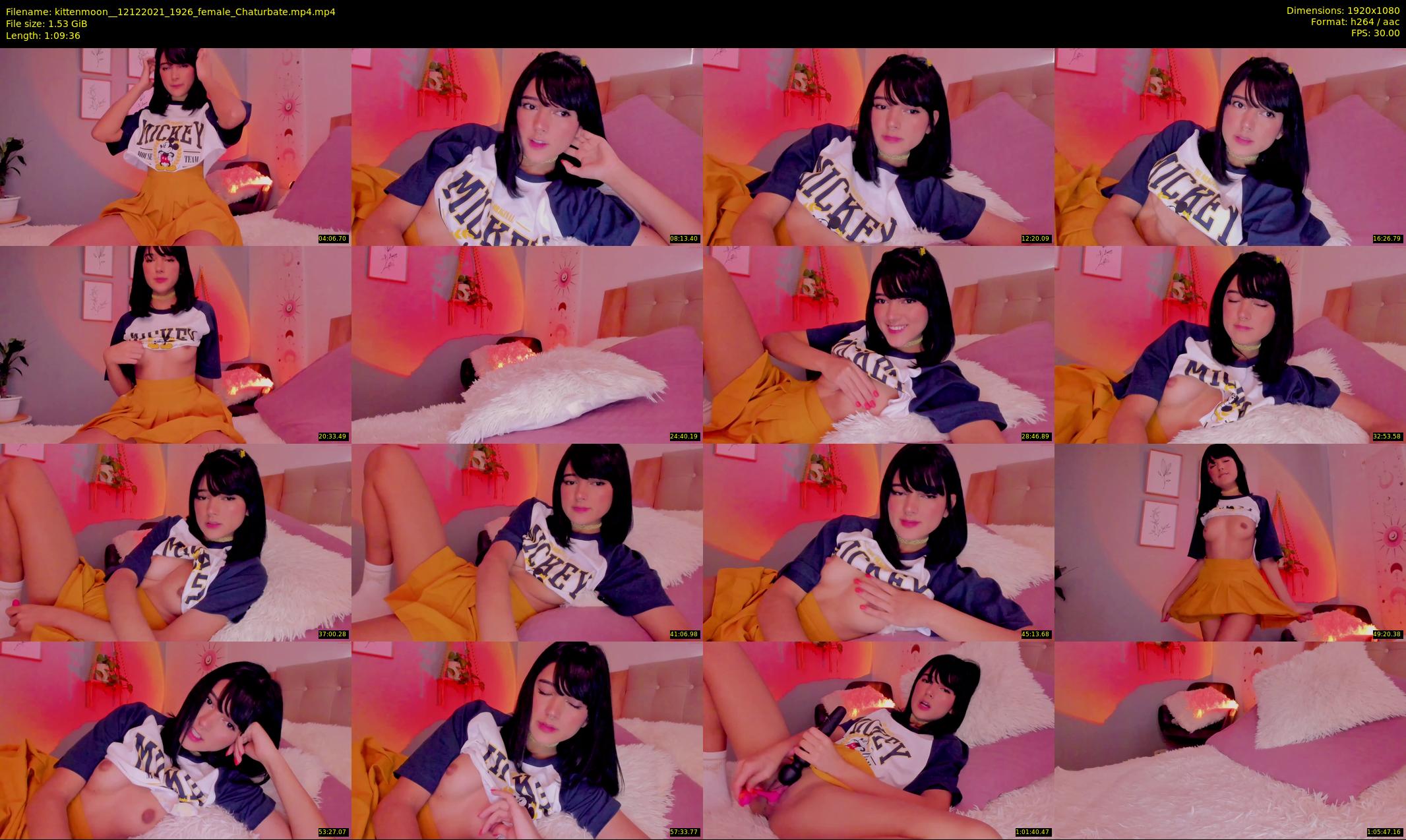 kittenmoon_ — 70 minute Chaturbate female cam show recording, 1080p, Dec 12, 2021