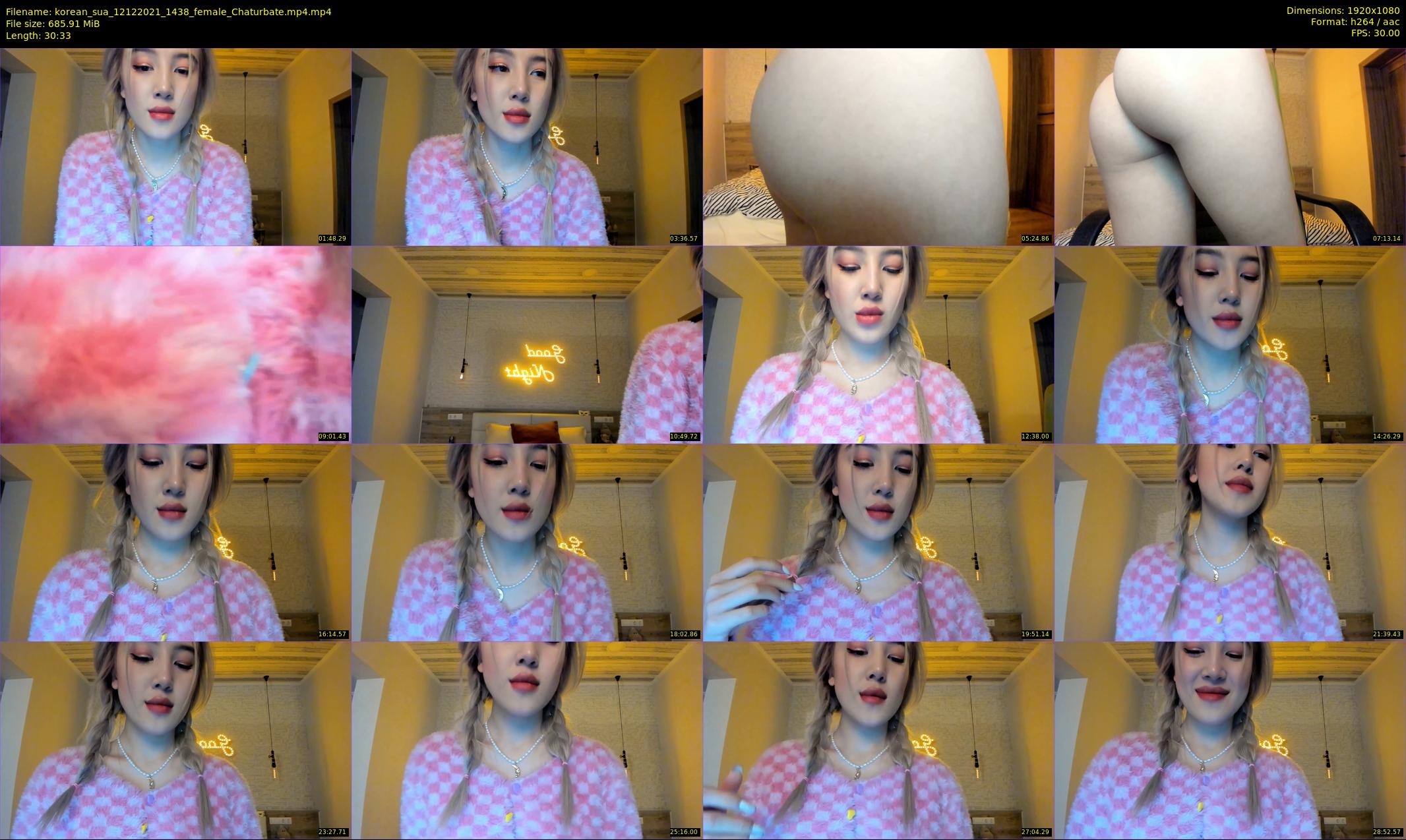 korean_sua — 31 minute Chaturbate female cam show recording, 1080p, Dec 12, 2021