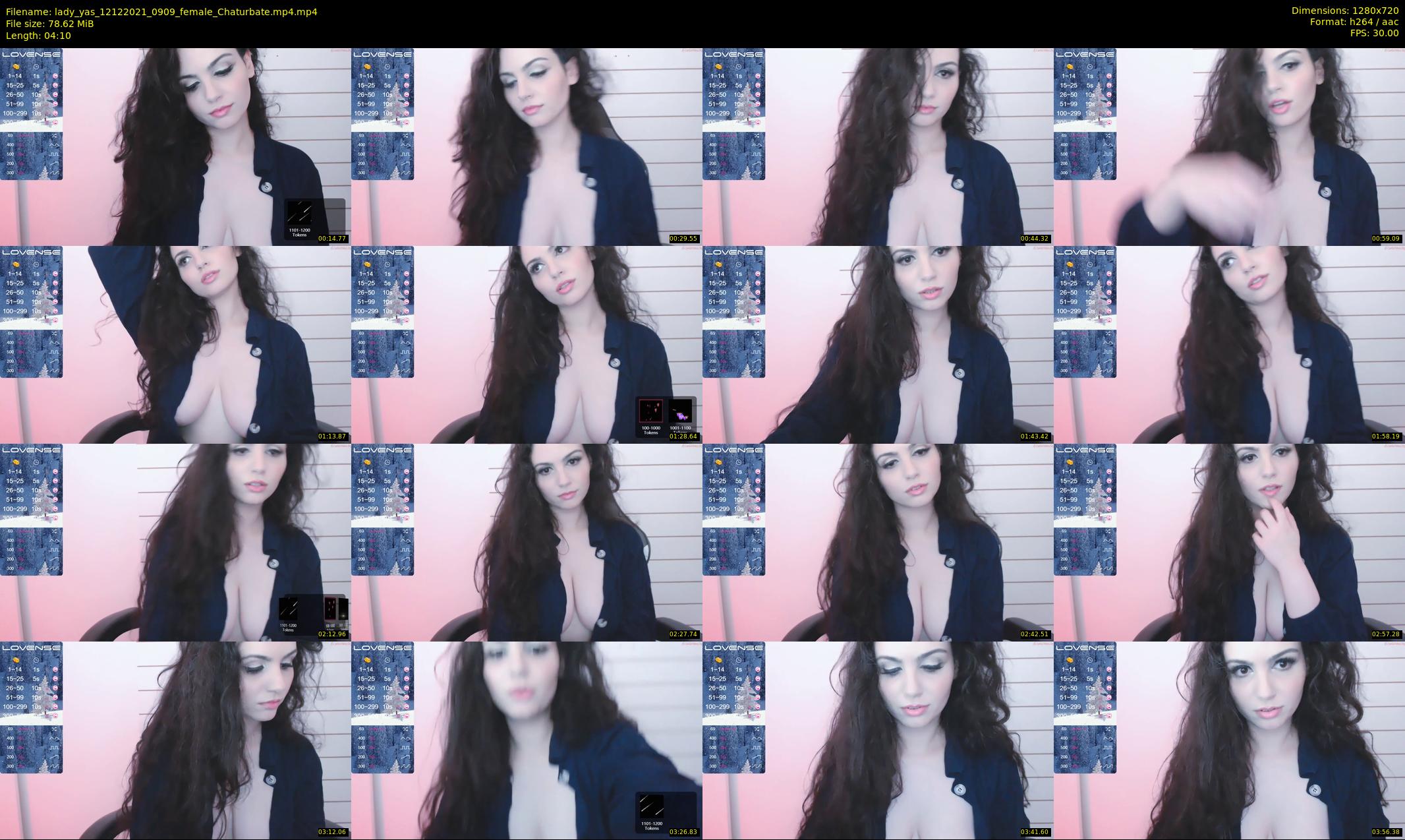 lady_yas — 5 minute Chaturbate female cam show recording, 720p, Dec 12, 2021