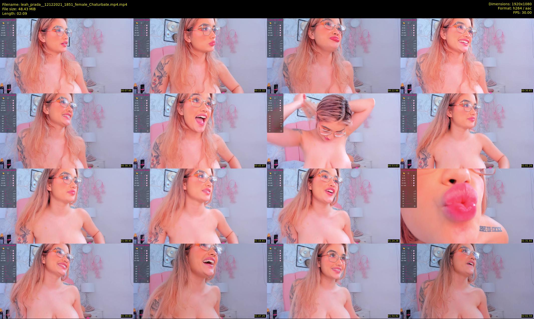 leah_prada_ — 3 minute Chaturbate female cam show recording, 1080p, Dec 12, 2021