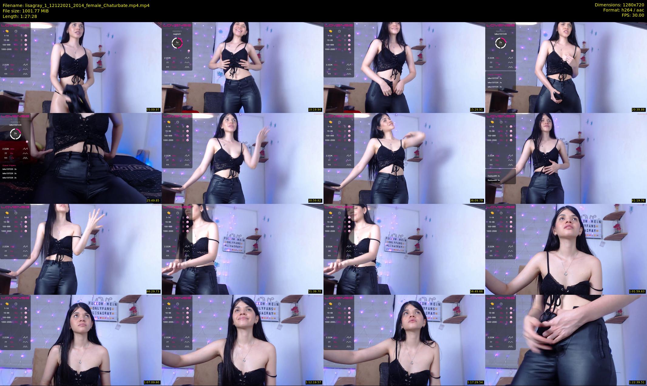 lisagray_1 — 88 minute Chaturbate female cam show recording, 720p, Dec 12, 2021