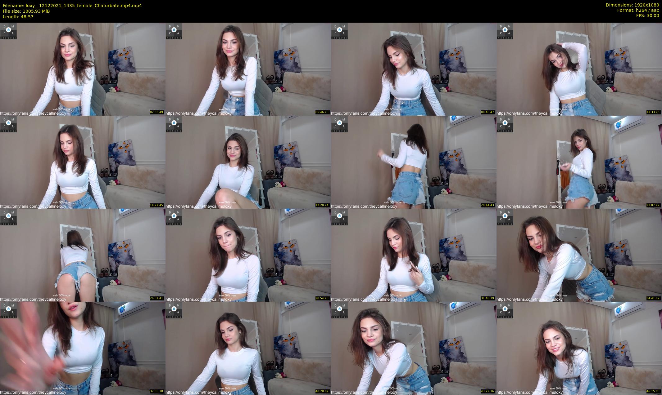 loxy_ — 49 minute Chaturbate female cam show recording, 1080p, Dec 12, 2021