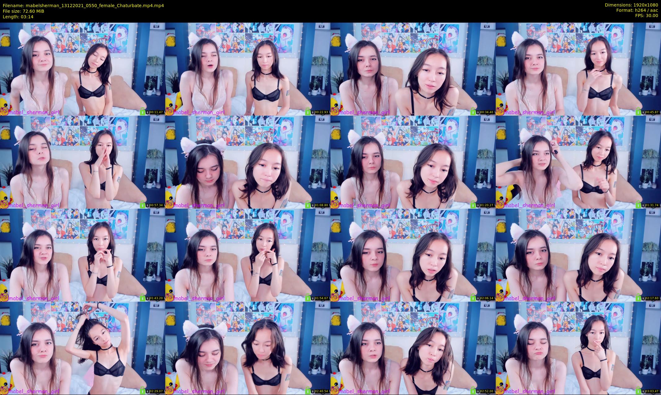 mabelsherman — 4 minute Chaturbate couple cam show recording, 1080p, Dec 13, 2021