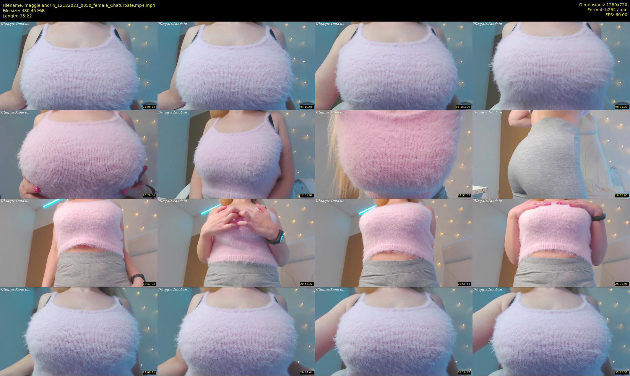 maggielandrin — 36 minute Chaturbate female cam show recording, 720p, Dec 12, 2021